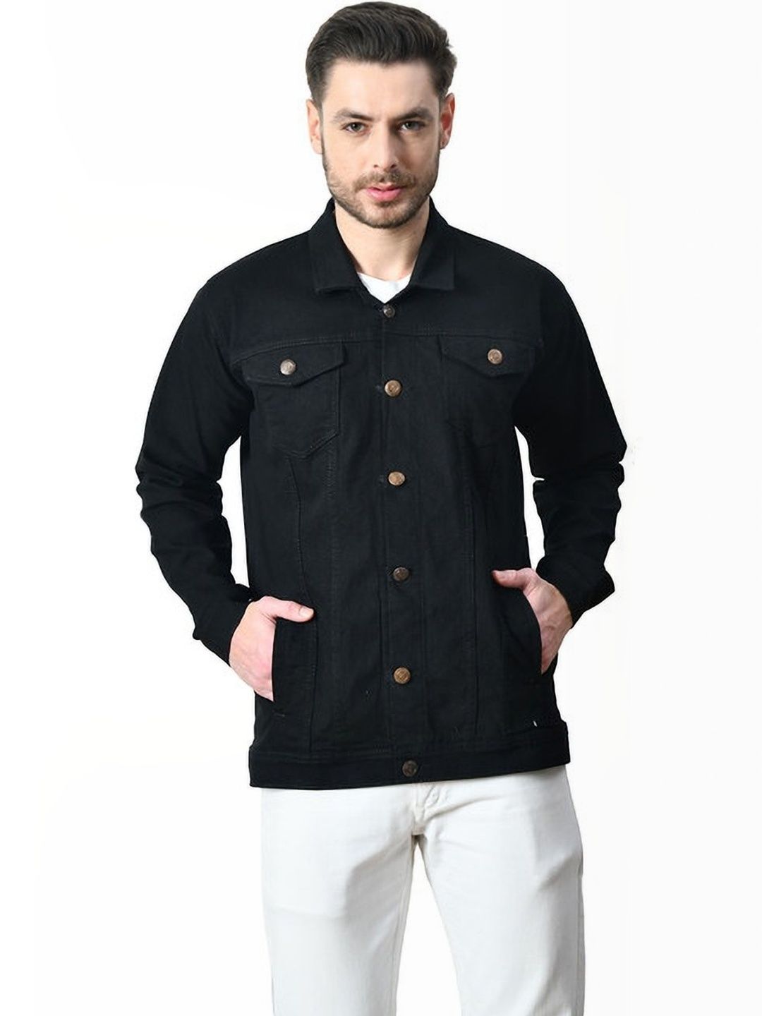 Metronaut Men Denim Jacket-image-49