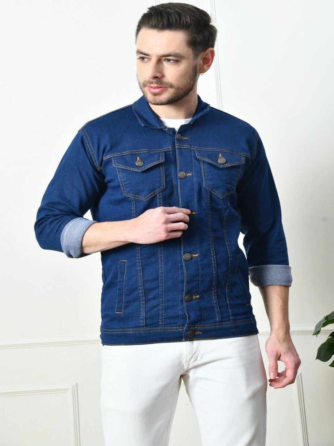 Metronaut Men Denim Jacket-image-43