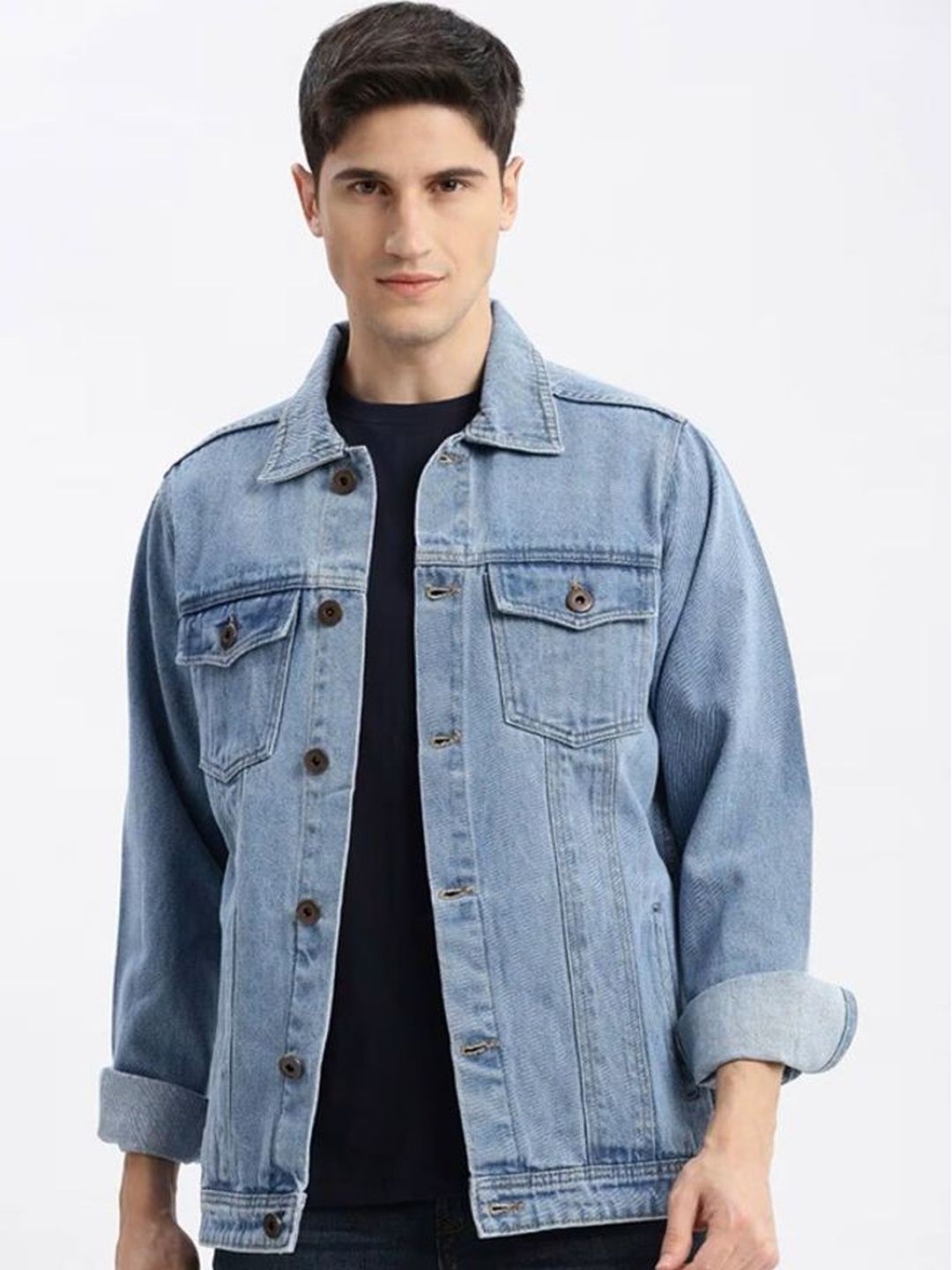 Metronaut Men Lightweight Denim Jacket-picture-15