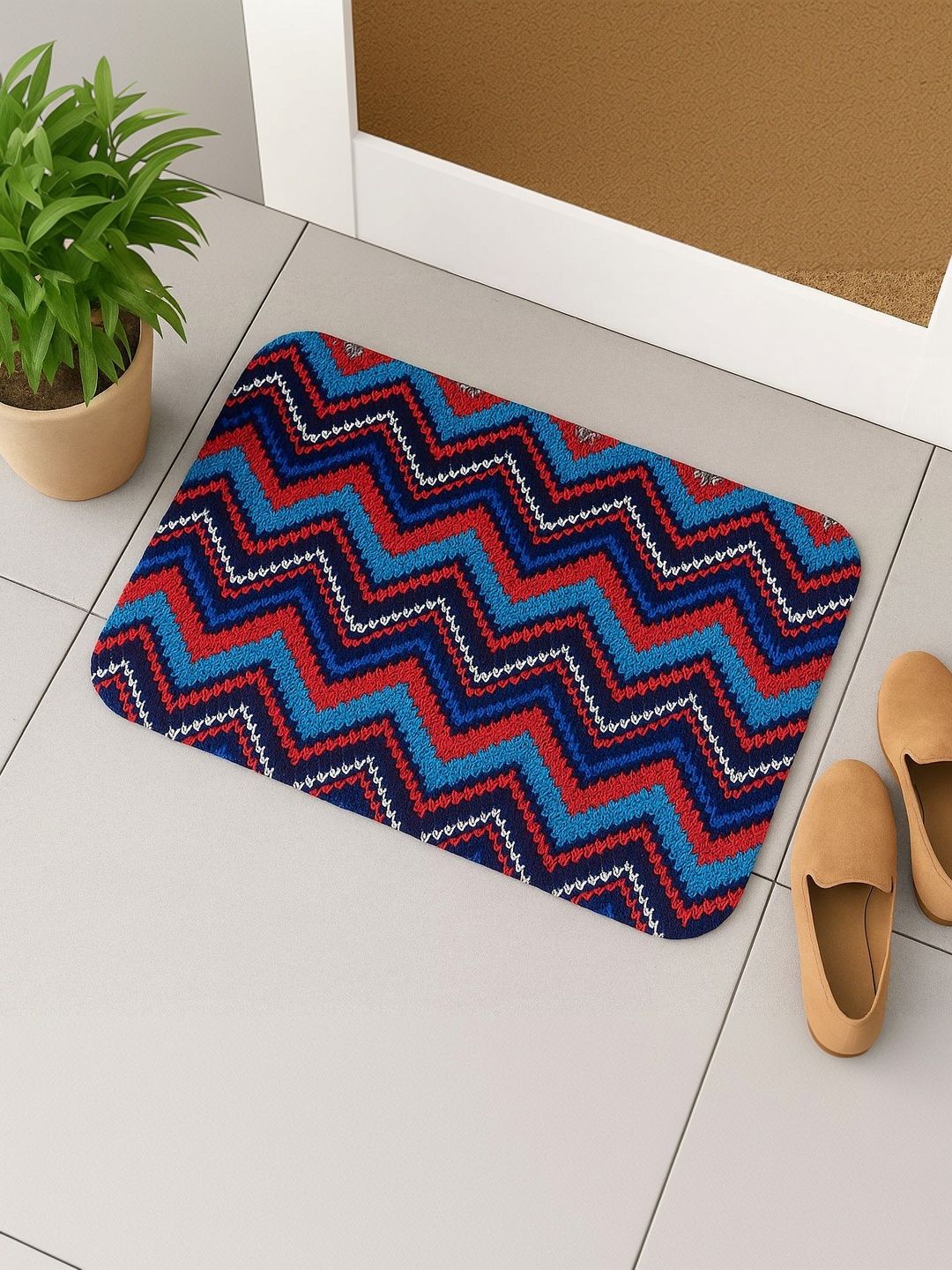 winner Blue Anti-Slip Water Absorbent Bathroom Mat-image-11