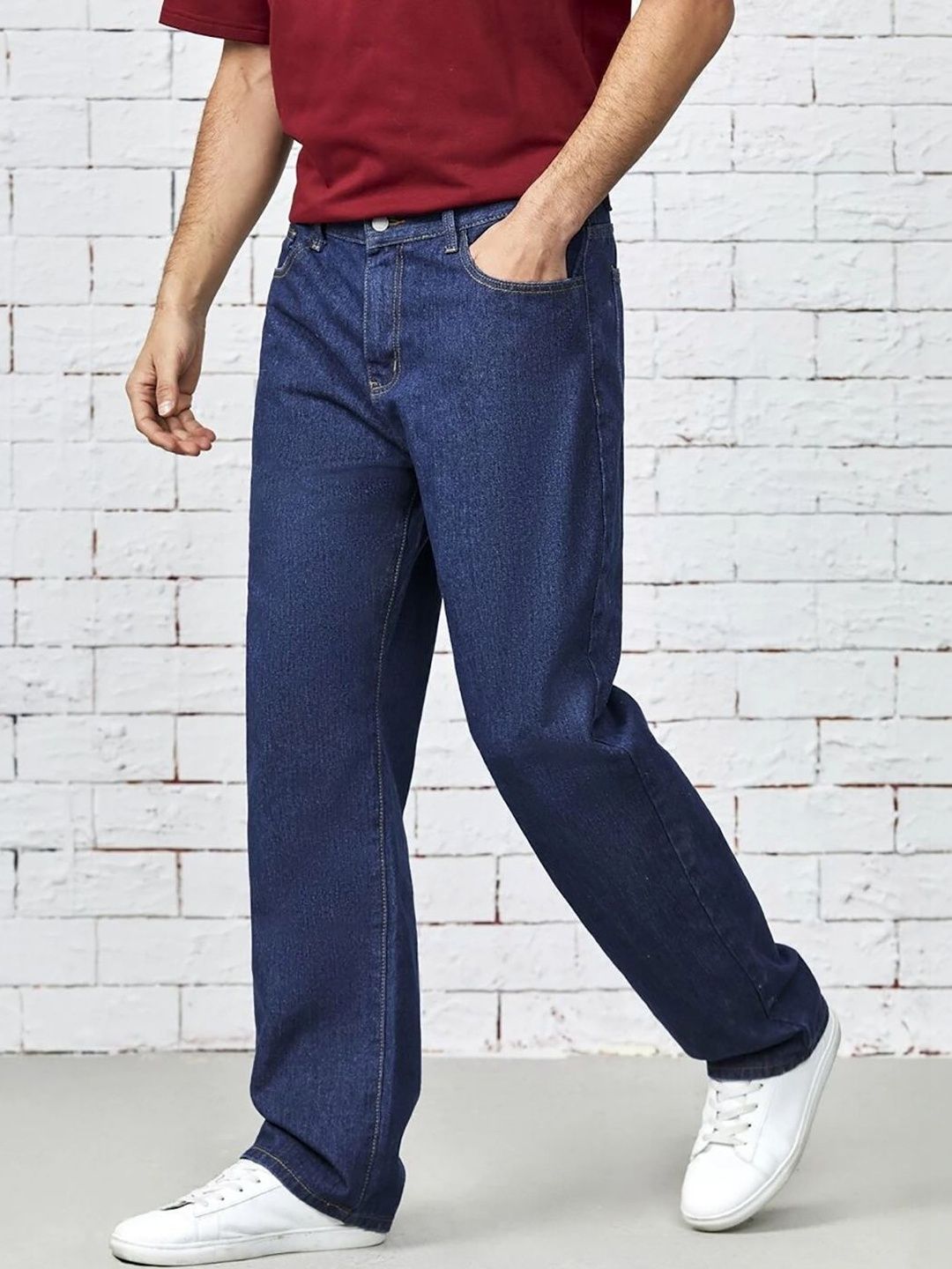 UNITED DENIM Men Loose Mid-Rise Stretchable Jeans-picture-31