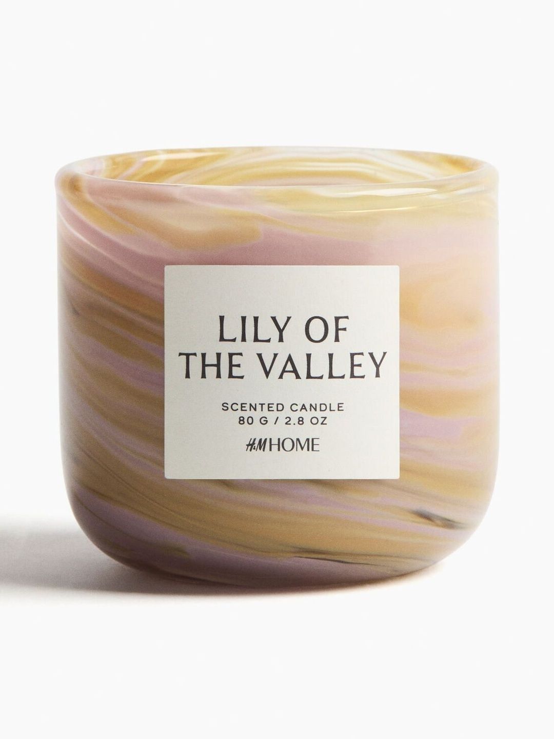 H&M Scented Candle In Glass Holder