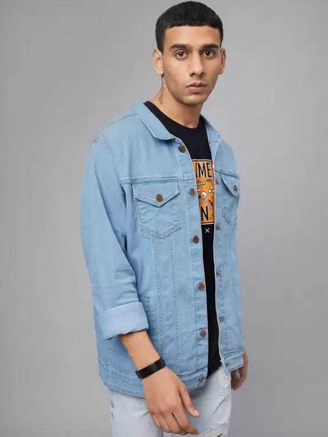 Metronaut Men Lightweight Denim Jacket-picture-15