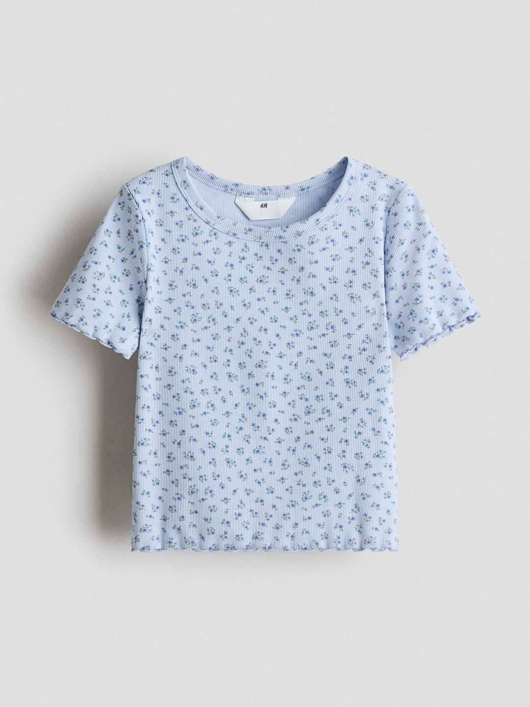 H&M Ribbed Jersey Top