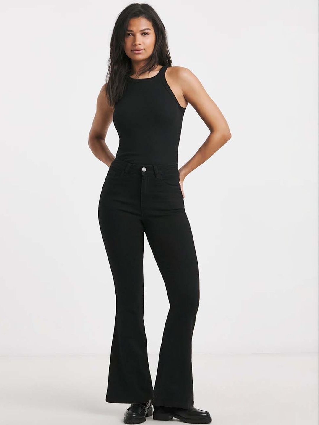 CURVE BY KOTTY Women Bootcut High-Rise Stretchable Jeans-picture-17