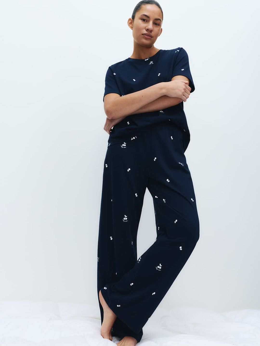 Marks & Spencer Women Printed Night suit