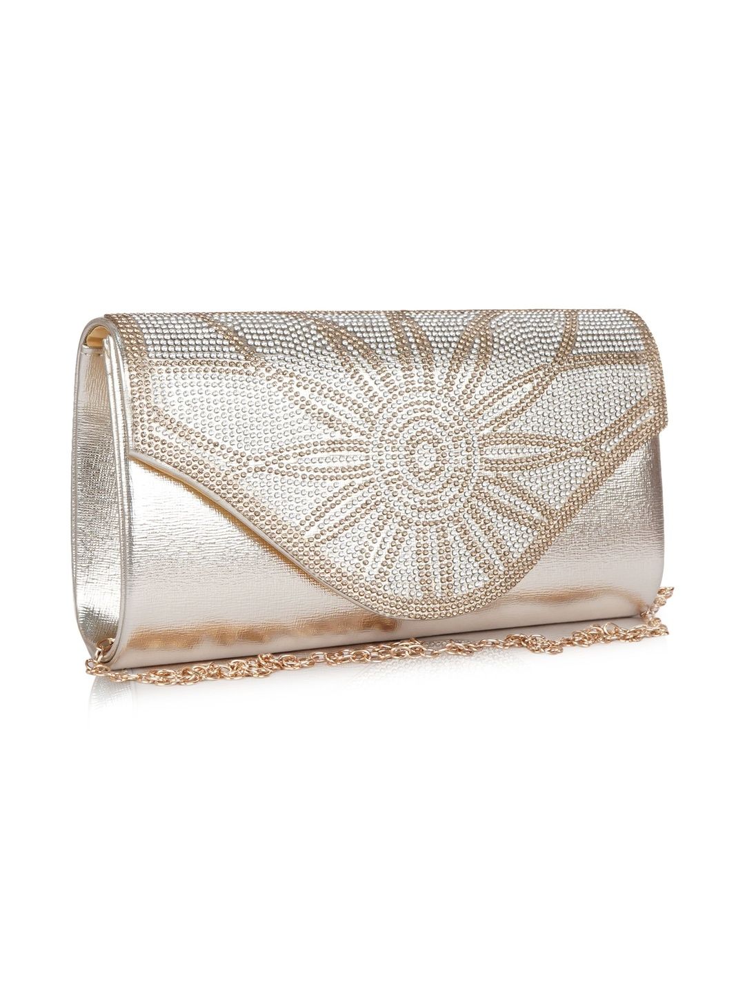 LADY QUINTON Embellished PU Sling Bag-picture-33