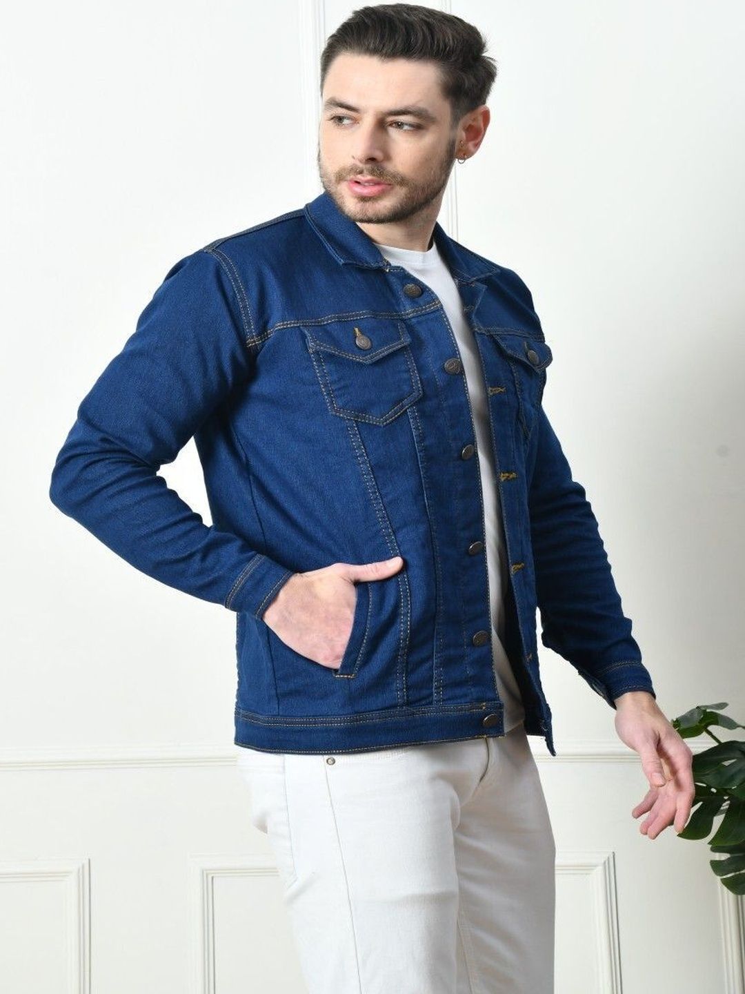 Metronaut Men Denim Jacket-image-42