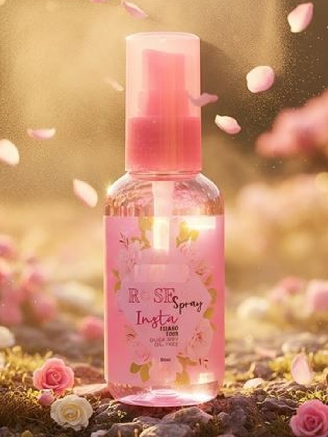 B INIK Rose Spray Setting Spray- 80 ml-picture-16