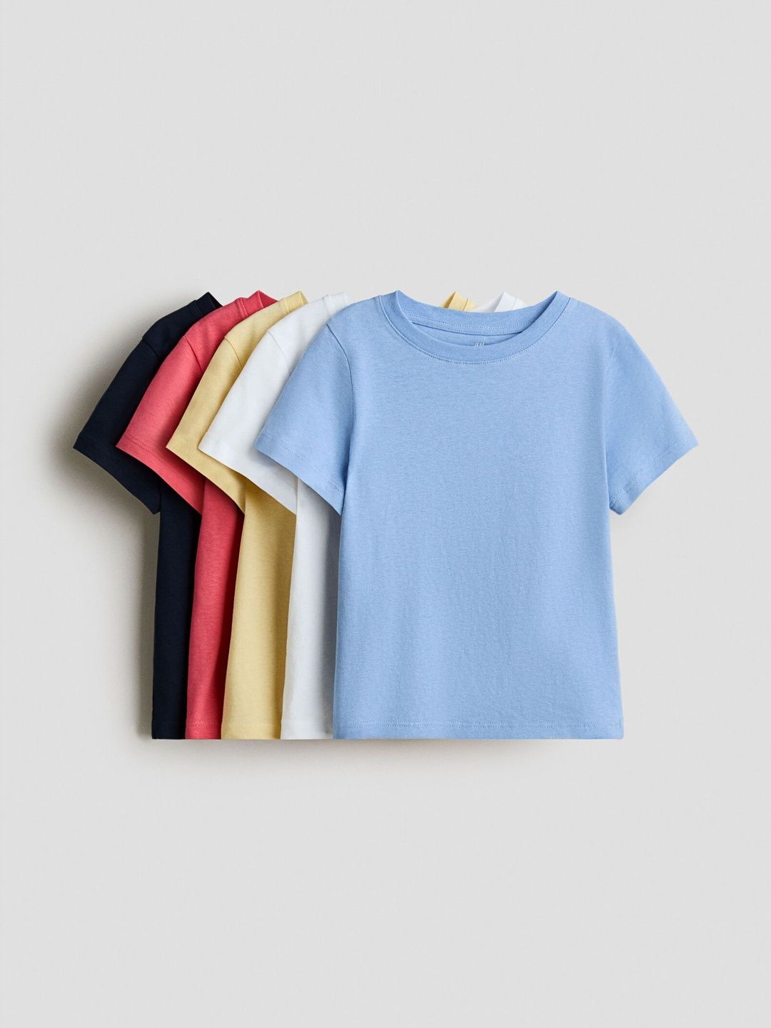 H&M 5-Pack Cotton T-Shirts