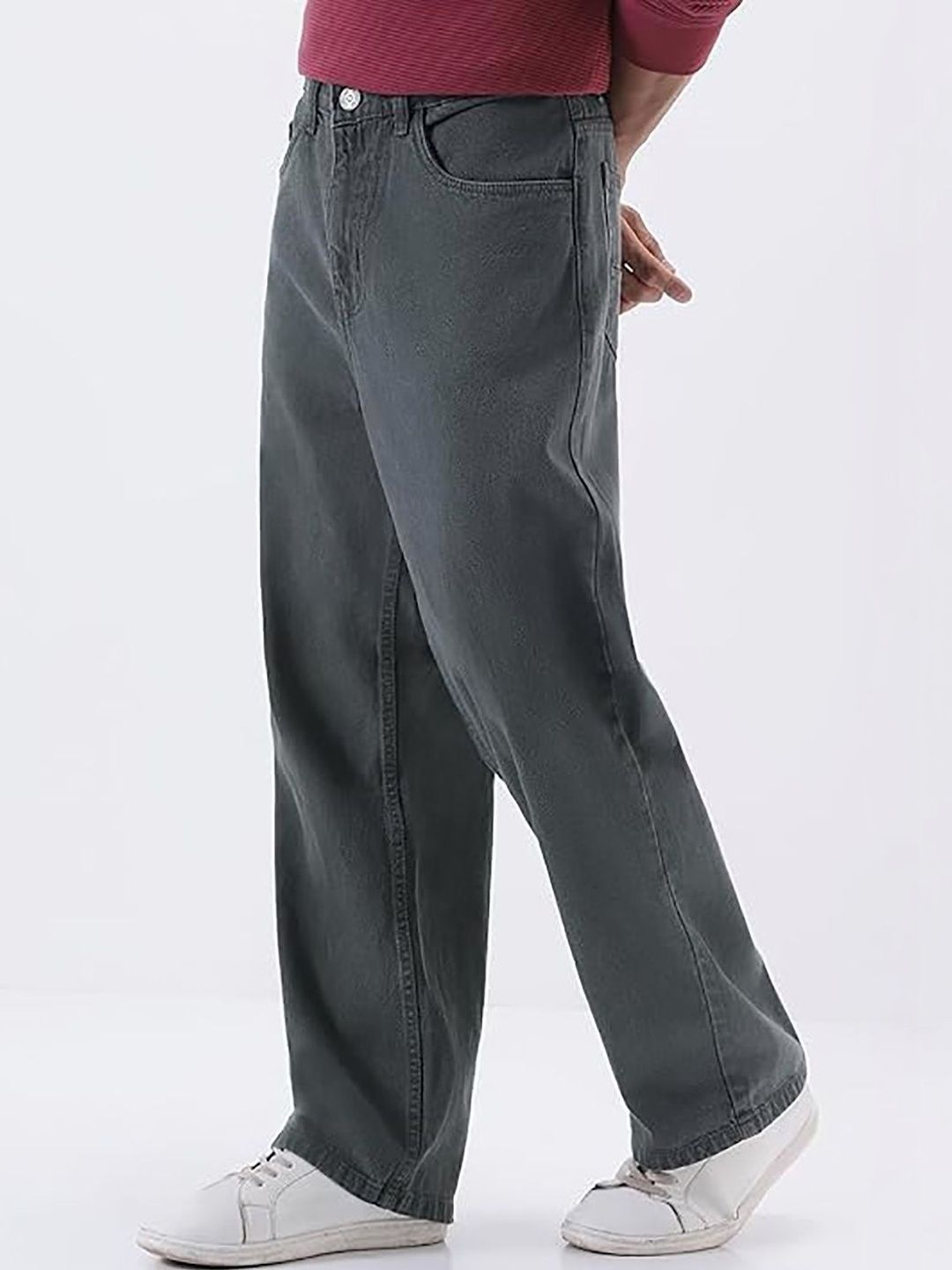 UNITED DENIM Men Loose Mid-Rise Stretchable Jeans-picture-10