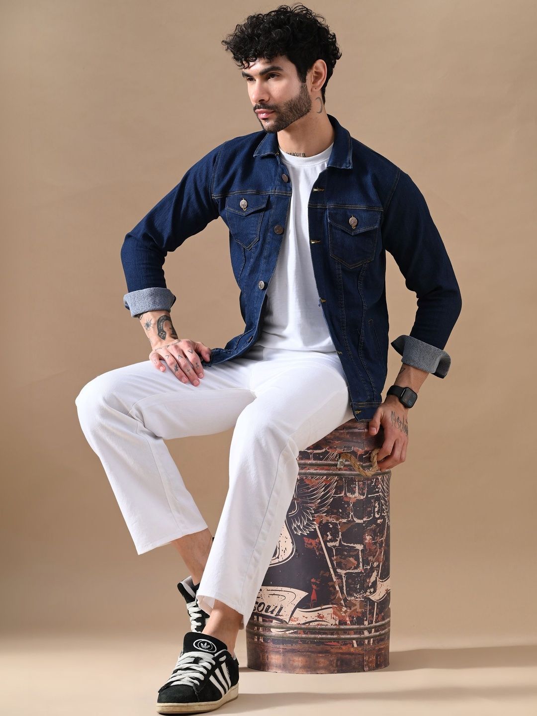 Metronaut Men Lightweight Denim Jacket-picture-37