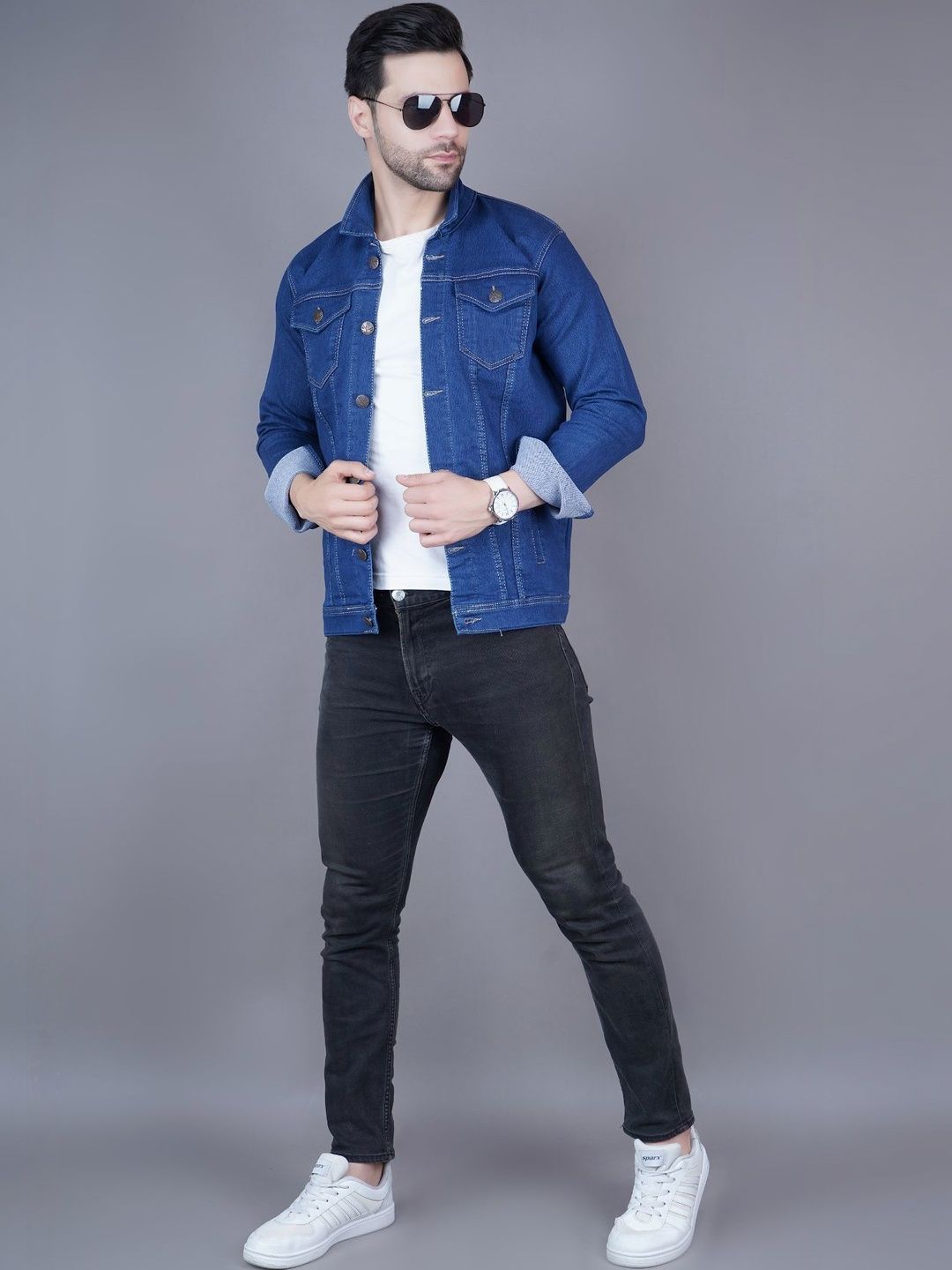 Metronaut Men Denim Jacket-image-41