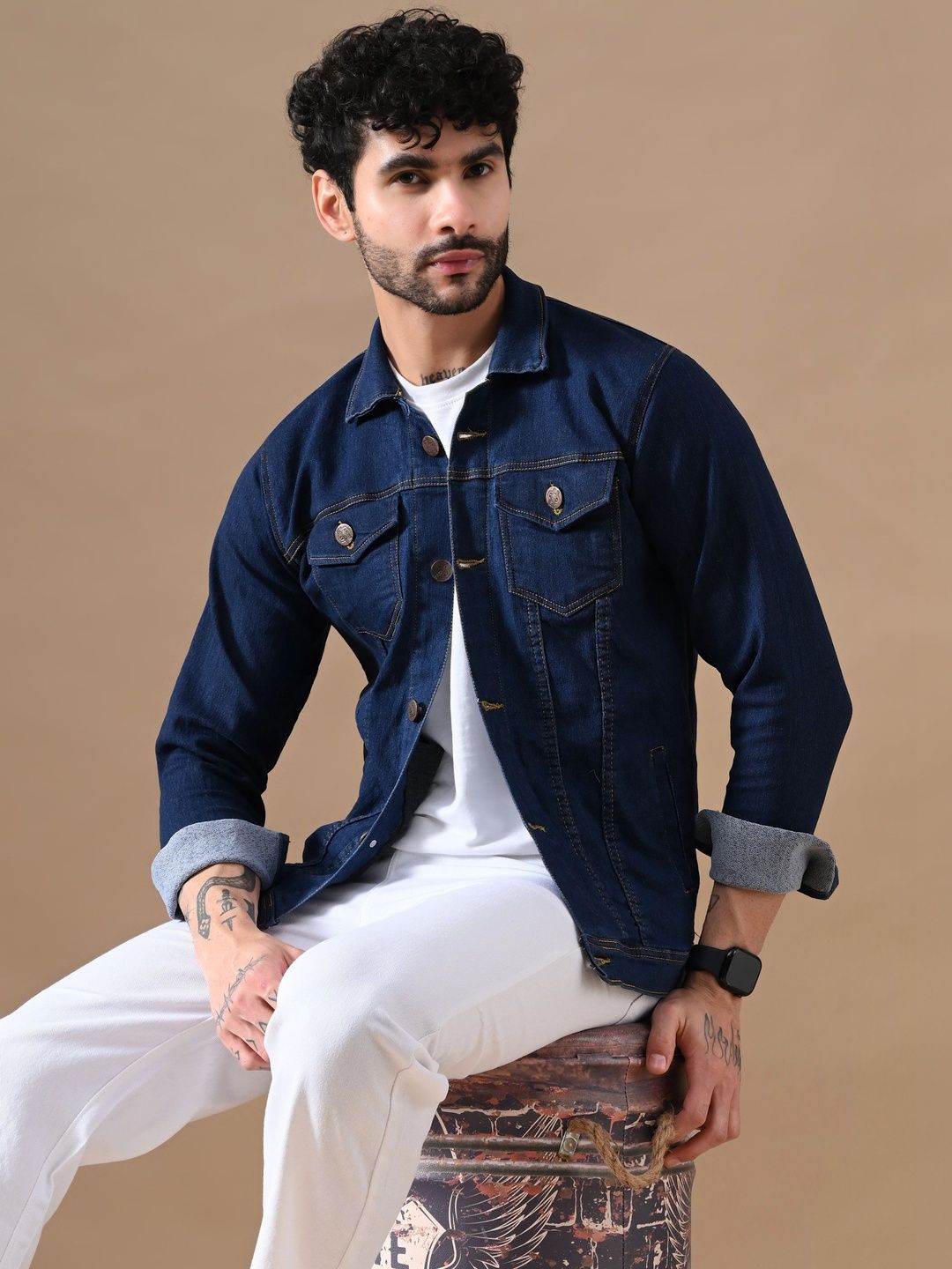 Metronaut Men Lightweight Denim Jacket-picture-33