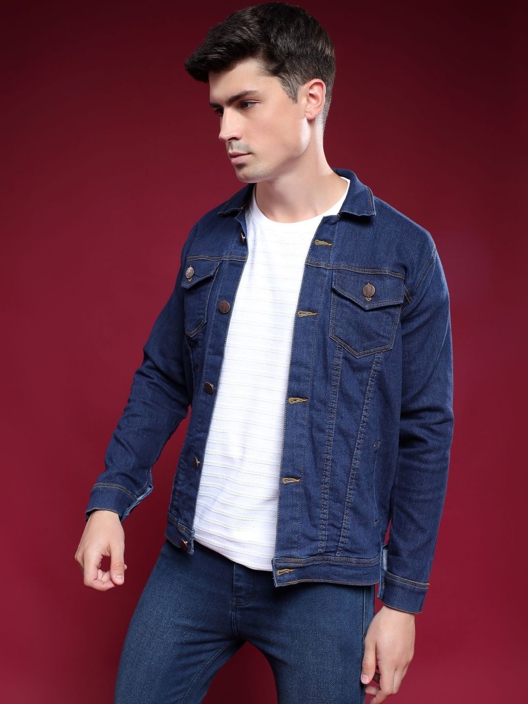 Metronaut Men Lightweight Denim Jacket-picture-41