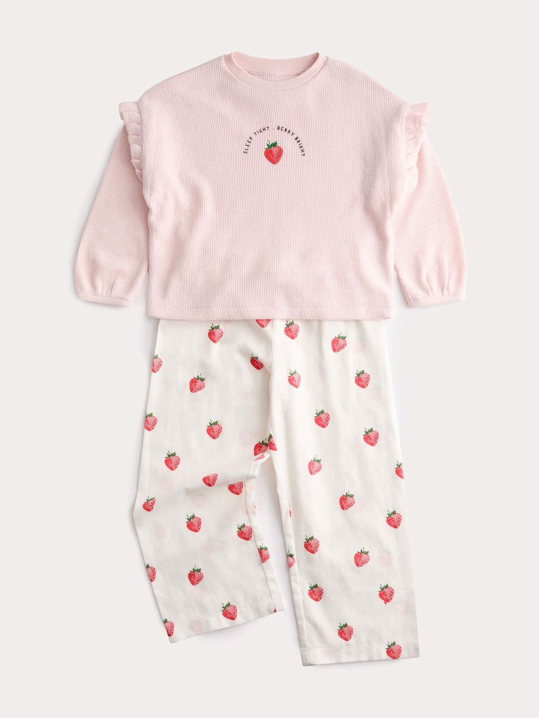 Marks & Spencer Girls Printed Night suit-picture-28
