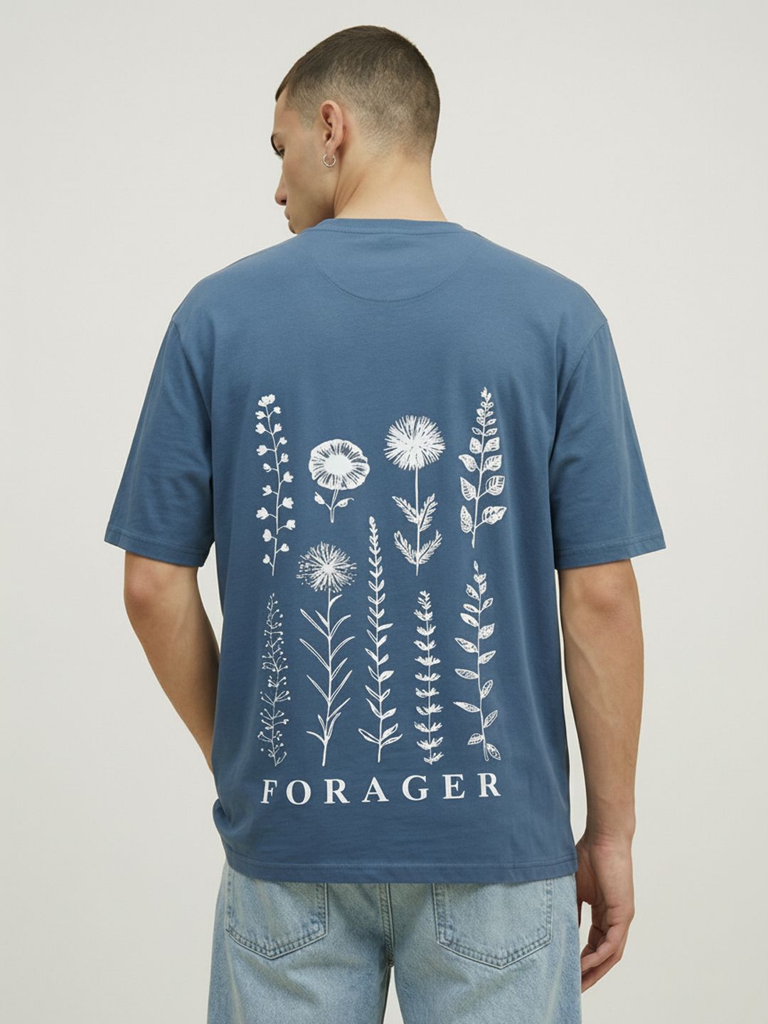 glitchez Relaxed Floral Printed T-shirt-picture-40