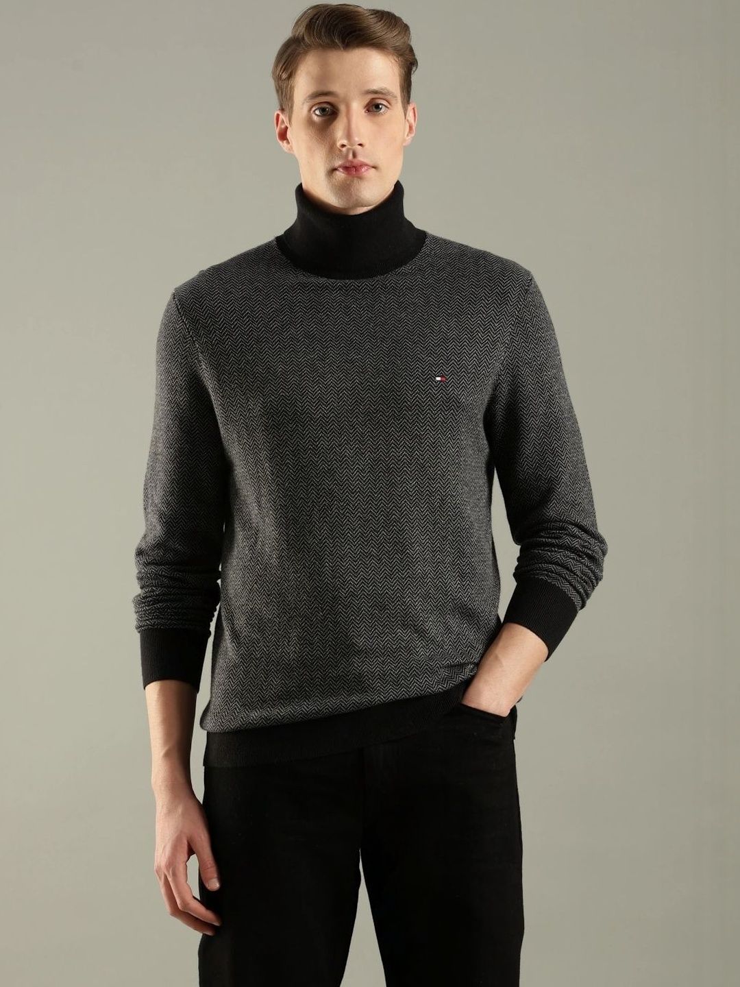 Tommy Hilfiger Men Chevron Printed Pullover-picture-43