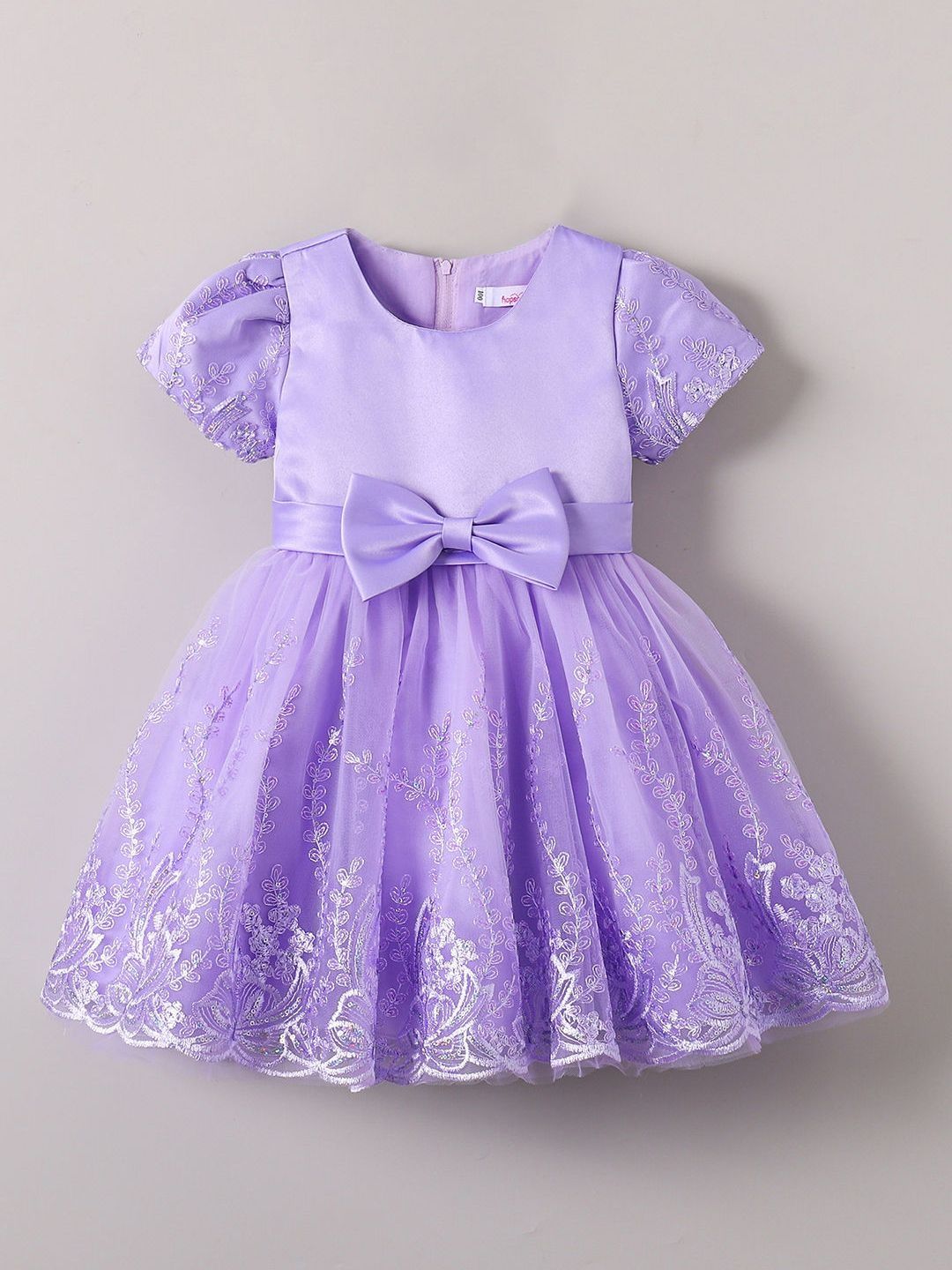 Hopscotch Floral Print Fit & Flare Dress-picture-51