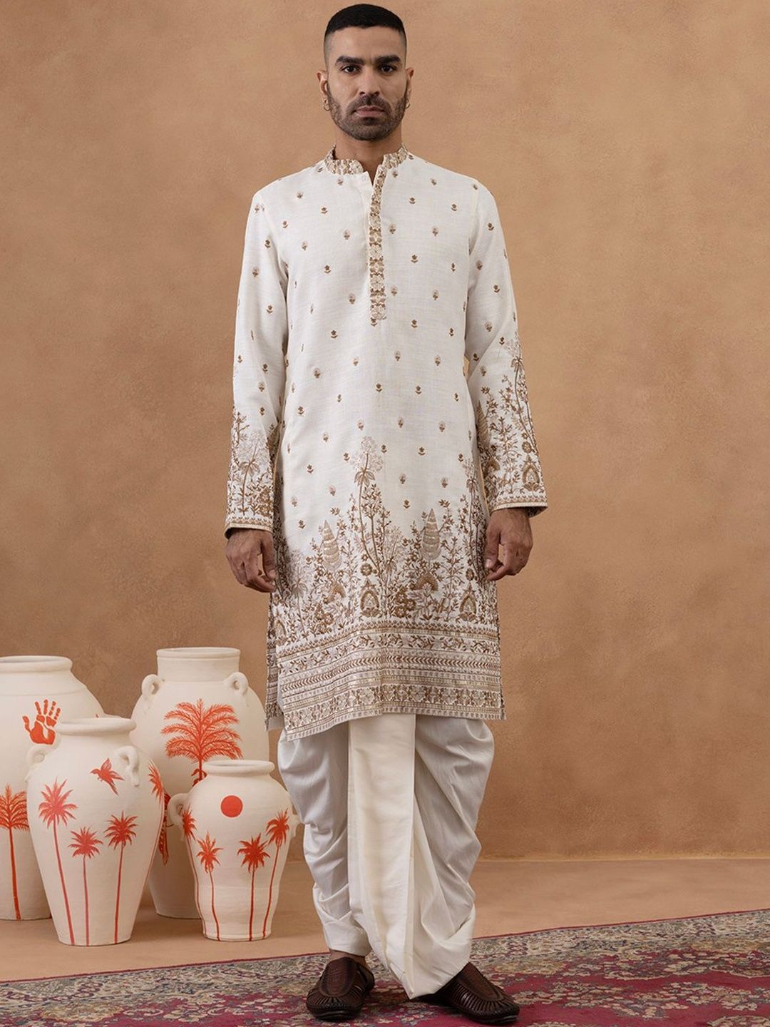 TheEthnic.Co Men Geometric Printed Kurta-picture-24