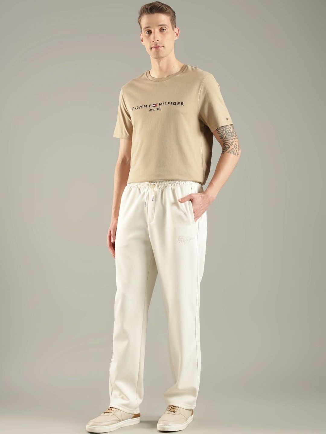 Tommy Hilfiger Europe Men Mid-Rise Track Pants-picture-13