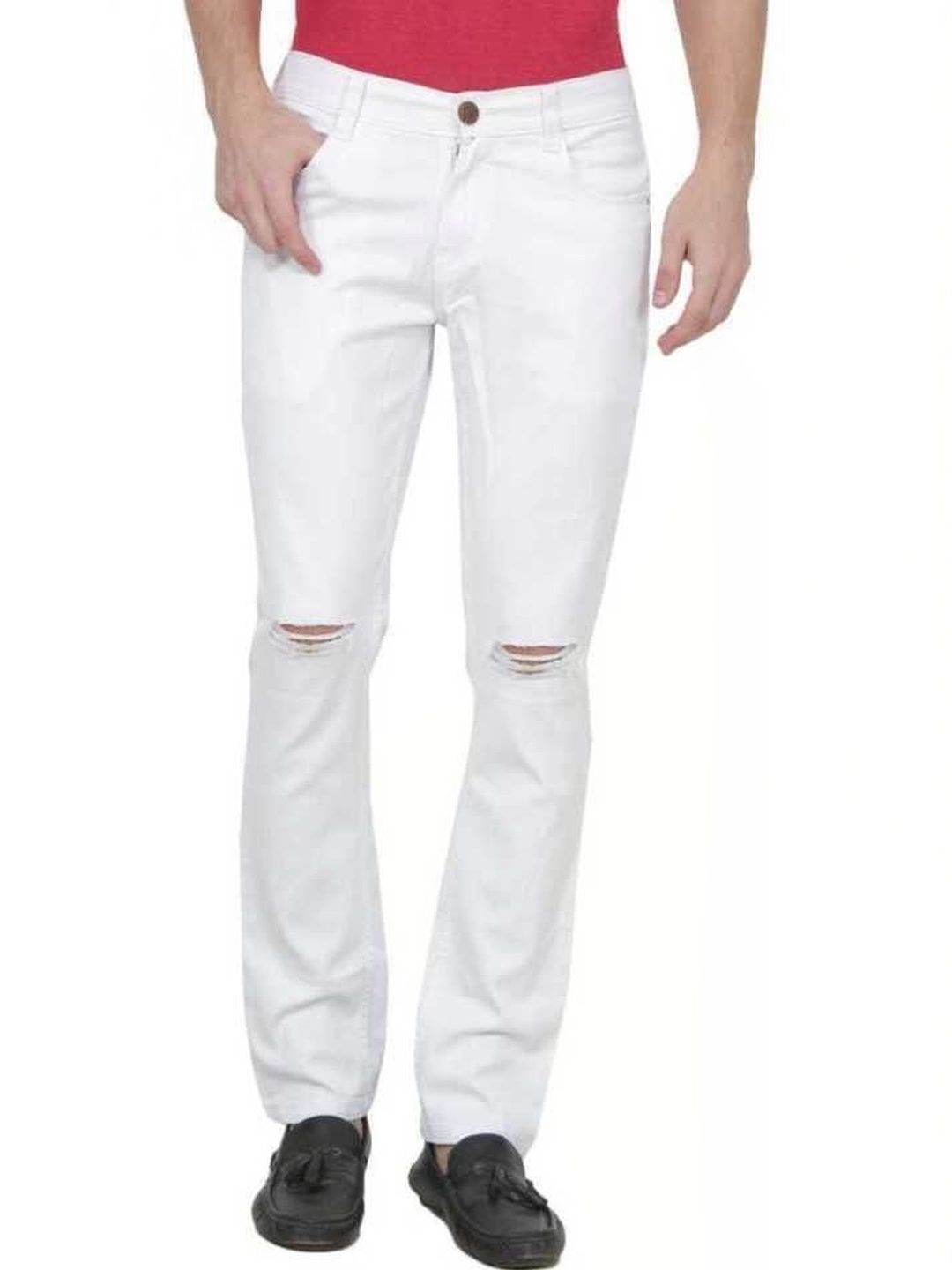 Metronaut Men Classic Regular Fit Mid-Rise Highly Distressed Stretchable Jeans-picture-27