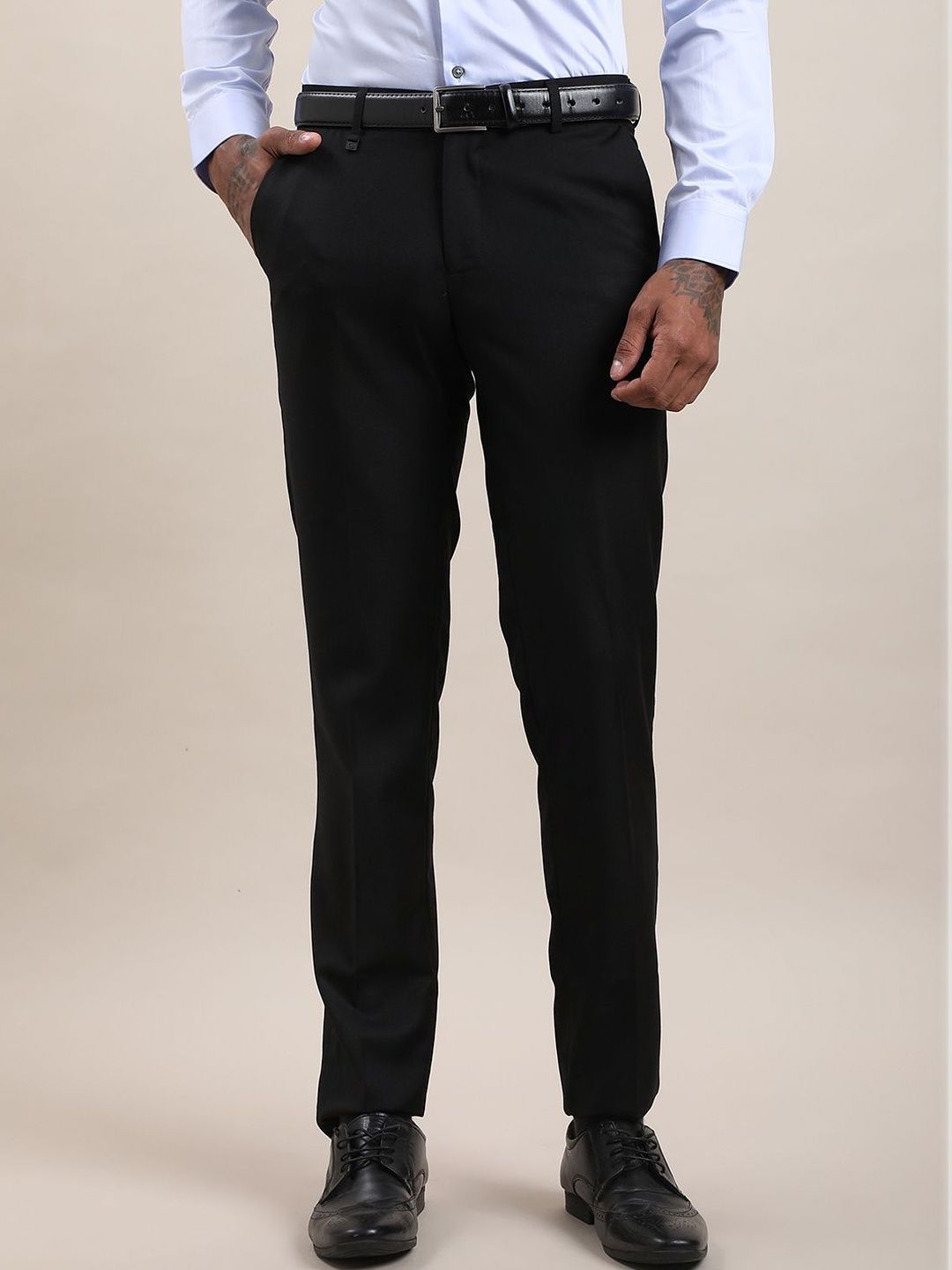Turtle Men Tailored Slim Fit Trousers-picture-17
