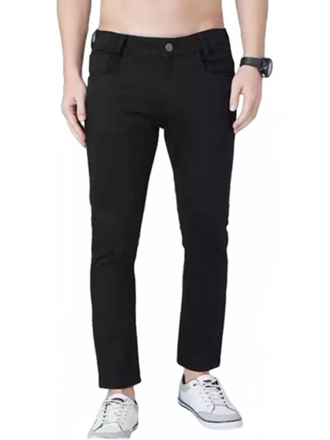 Metronaut Men Classic Regular Fit Mid-Rise Stretchable Jeans-picture-33