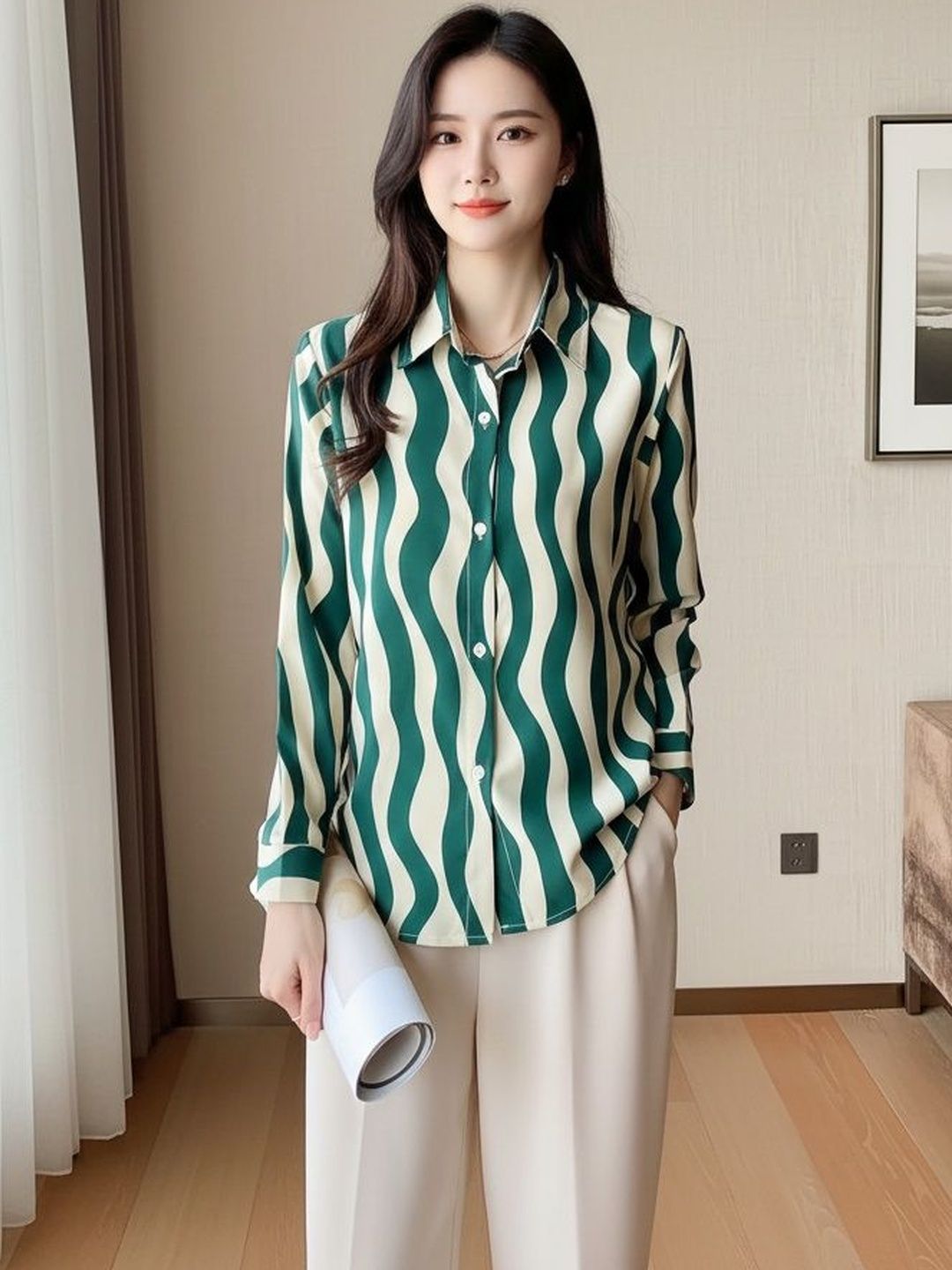 GENZILOOKS Print Top-picture-29