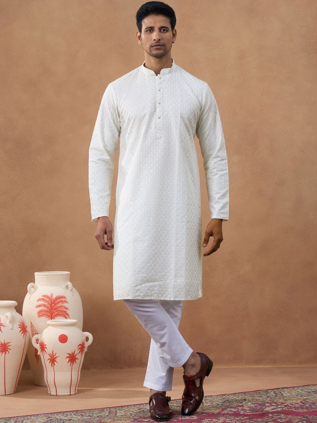 TheEthnic.Co Men Thread Work Kurta-picture-19