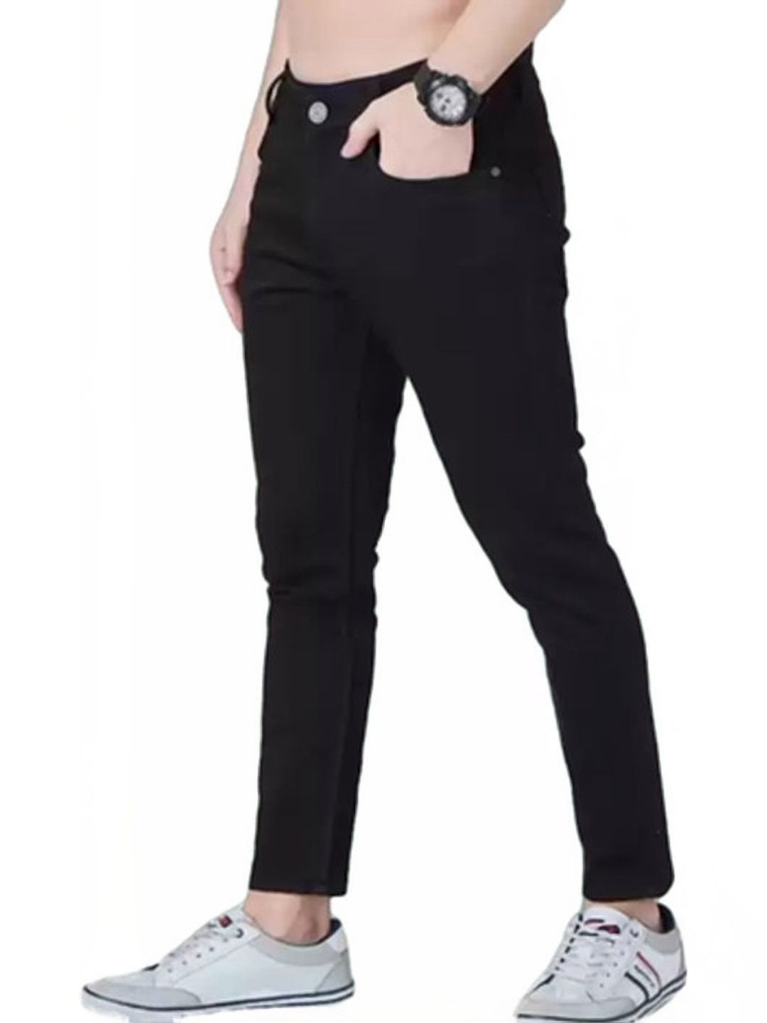 Metronaut Men Classic Regular Fit Mid-Rise Stretchable Jeans-picture-20