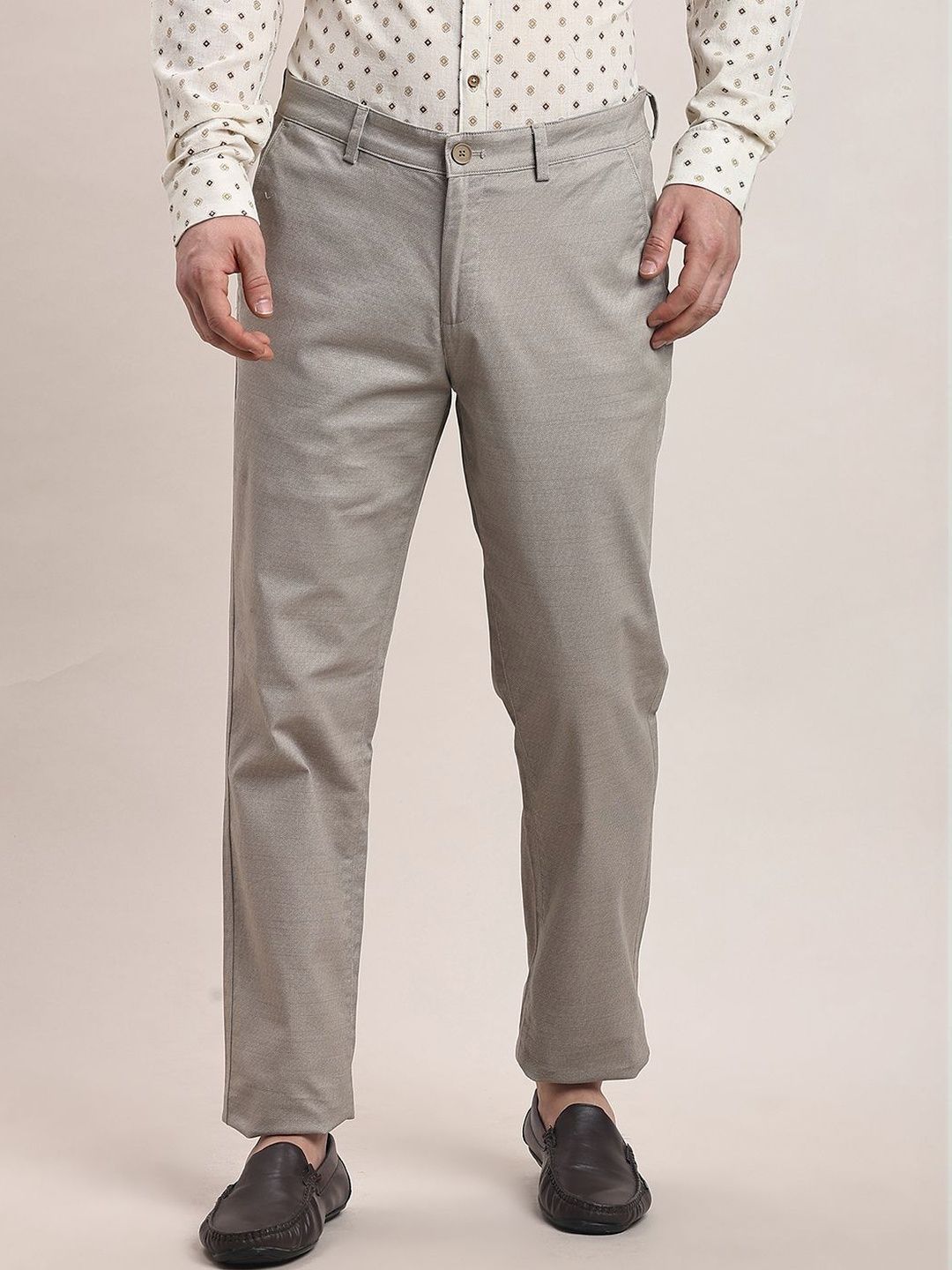 Turtle Men Relaxed Slim Fit Trousers-picture-56