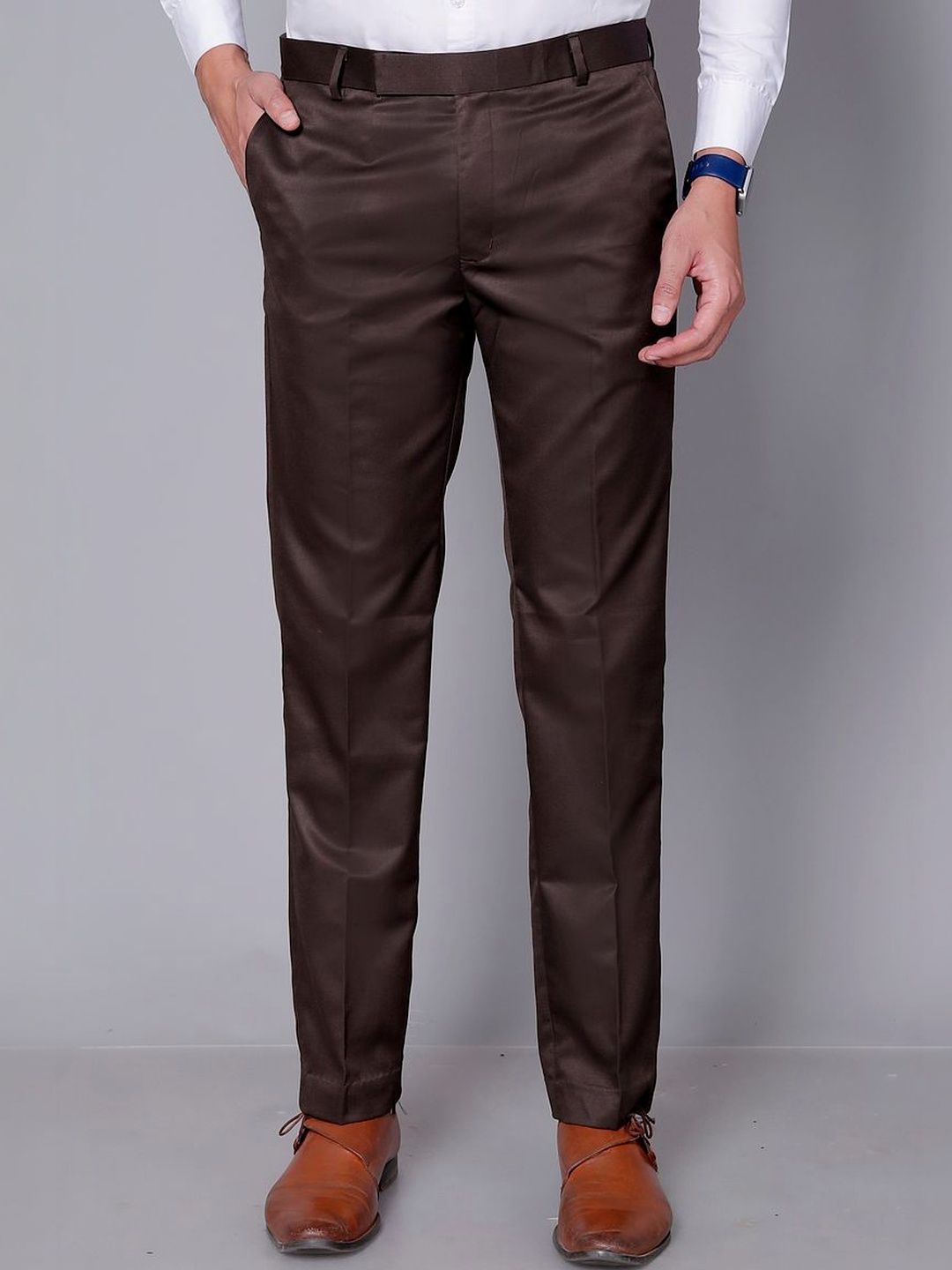 KAISERMEN Men Comfort High-Rise Trousers-picture-49