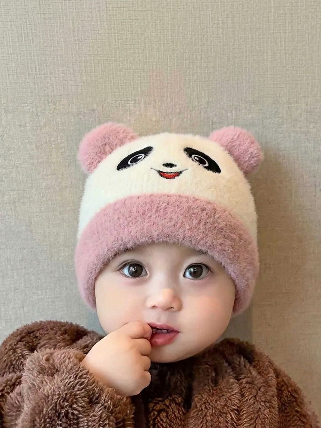 REFFER Unisex Kids Embroidered Woollen Beanie-image-42