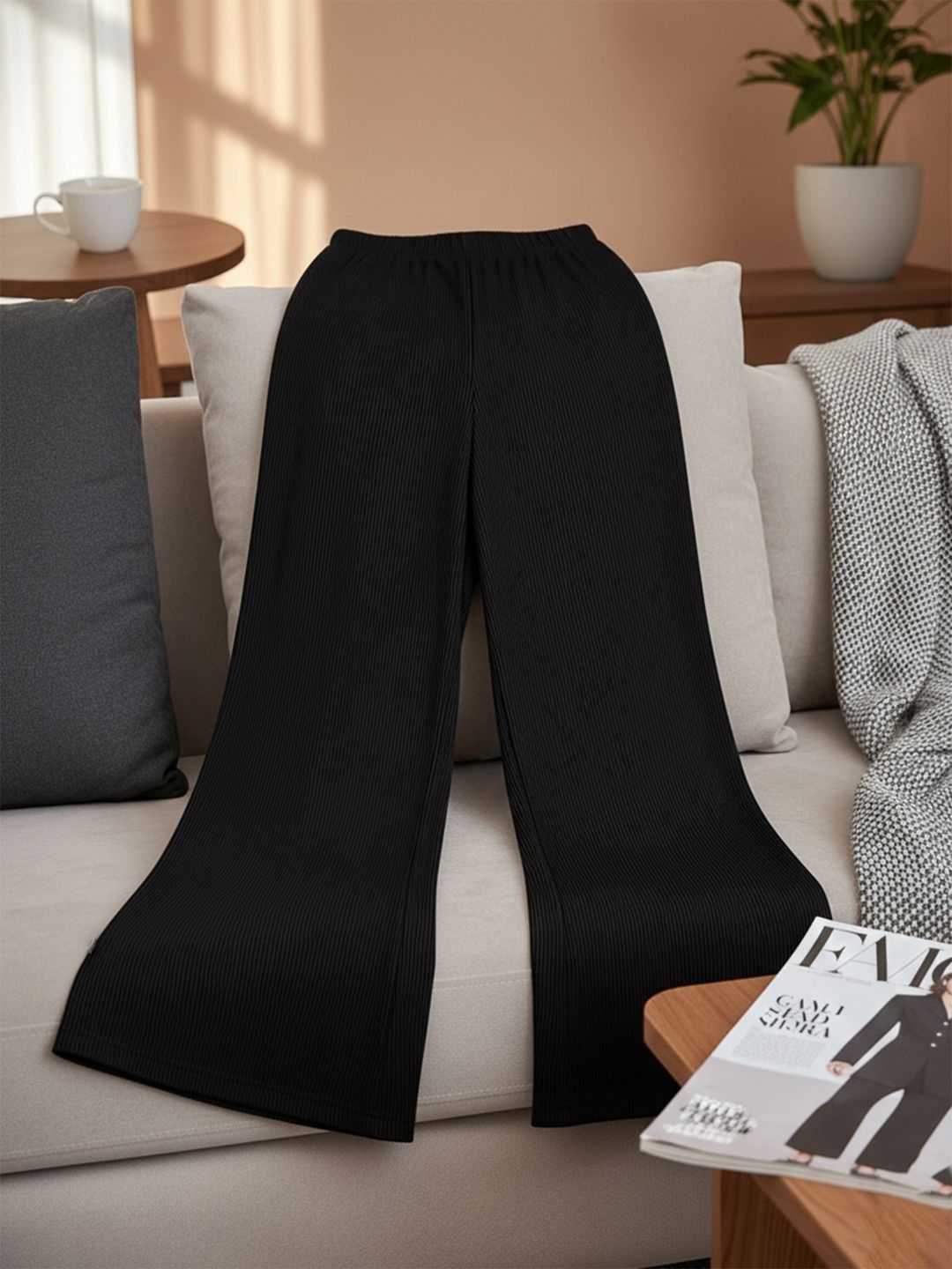 DTR FASHION Women Comfort High-Rise Trousers-picture-27