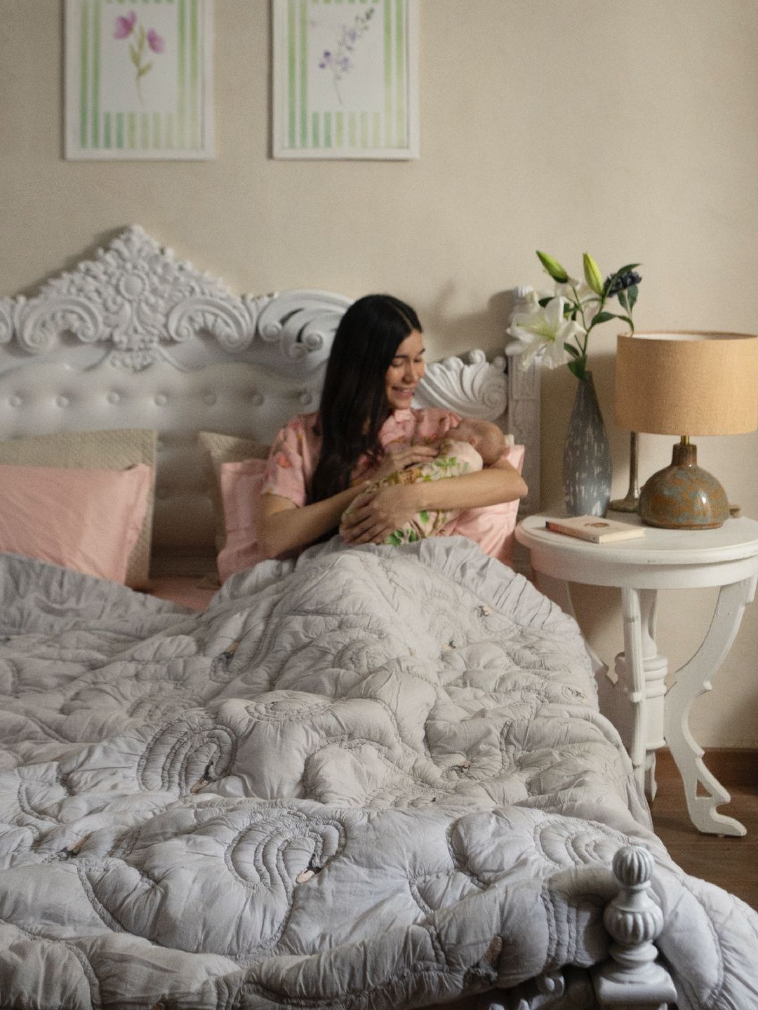 THE BABY TRUNK Grey & Grey AC Room 233 GSM Duvet-image-30