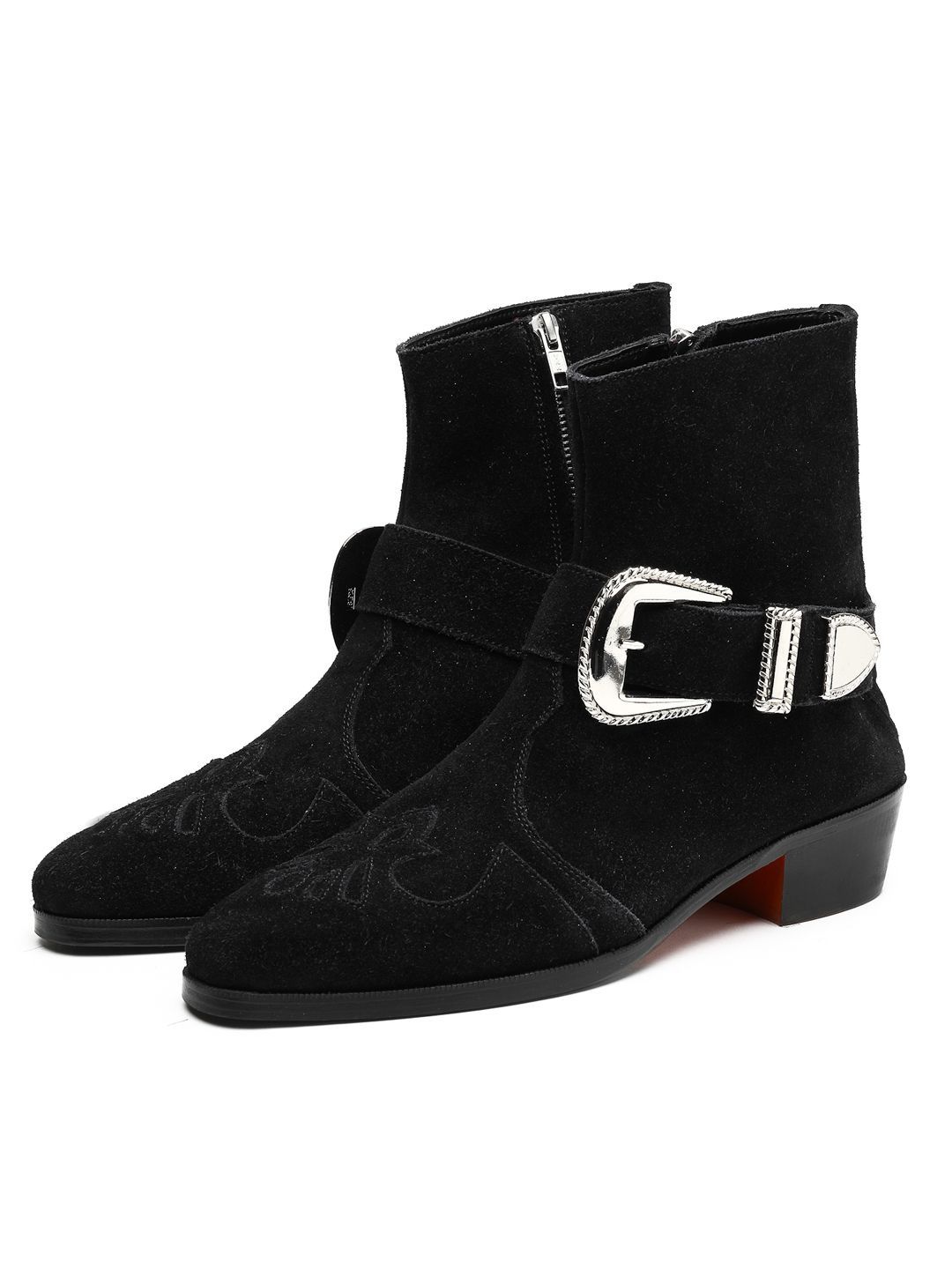 SHUTIQ Men Suede Sneakers-image-10
