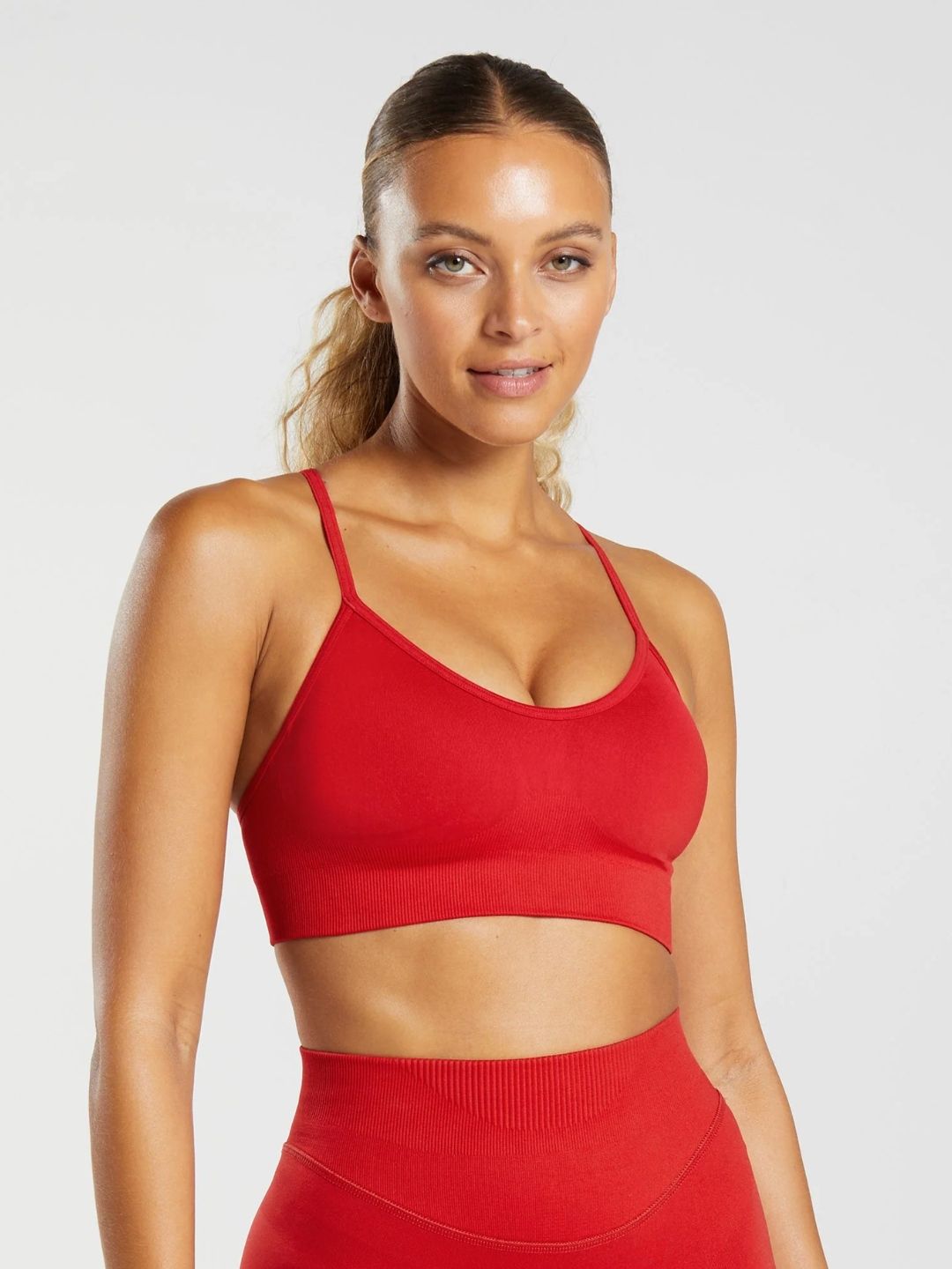 Gymshark Sweat Seamless Styled Back Sports Bra - Medium Coverage Removable Padding-image-36