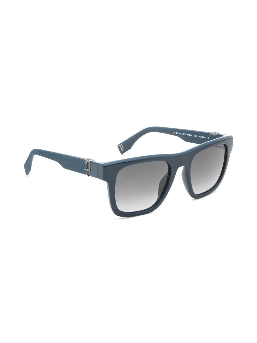 Police Men Grey Lens & Blue Square Sunglasses with-picture-11