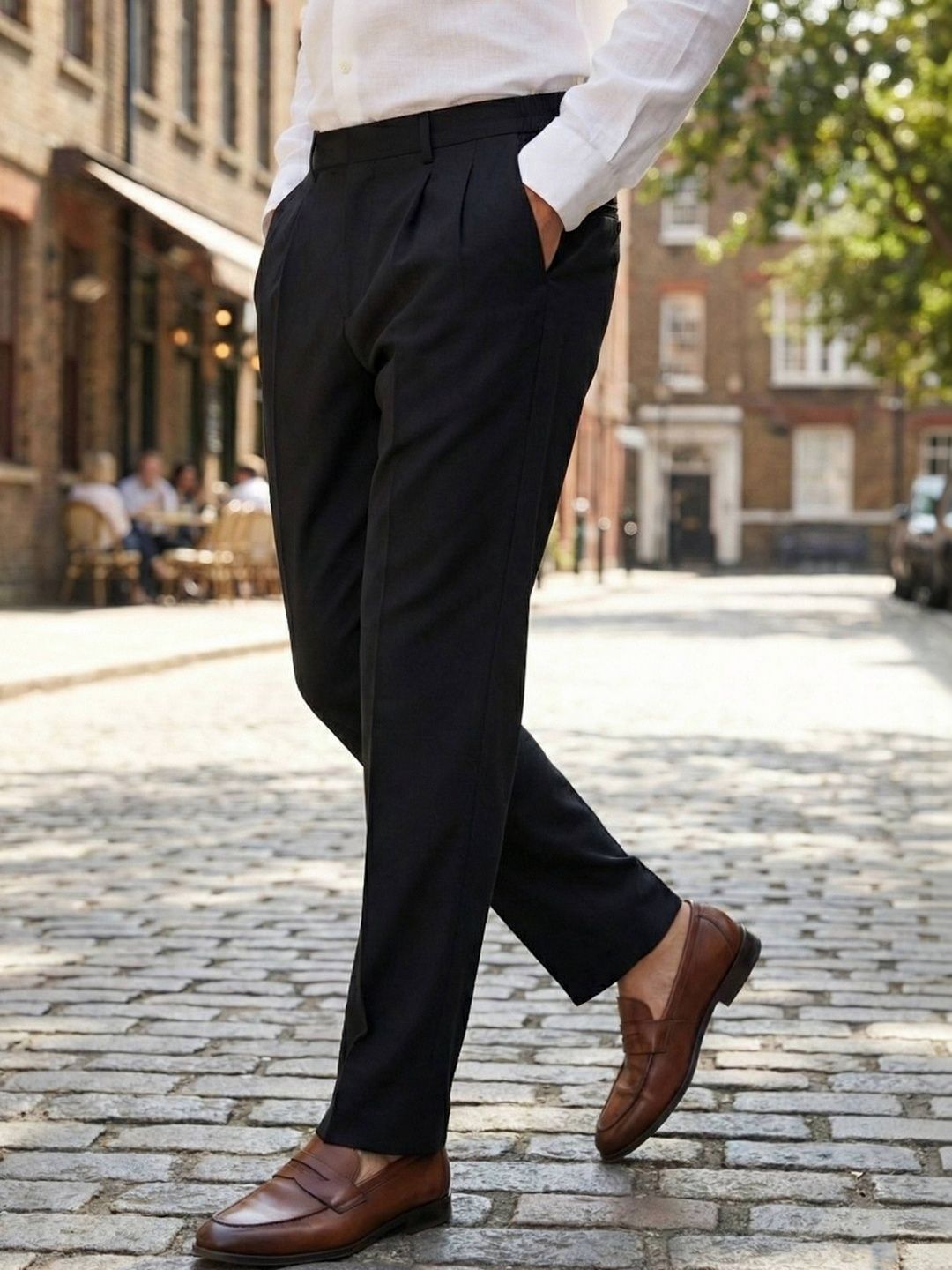 Celio Men Pleated Trousers-picture-25