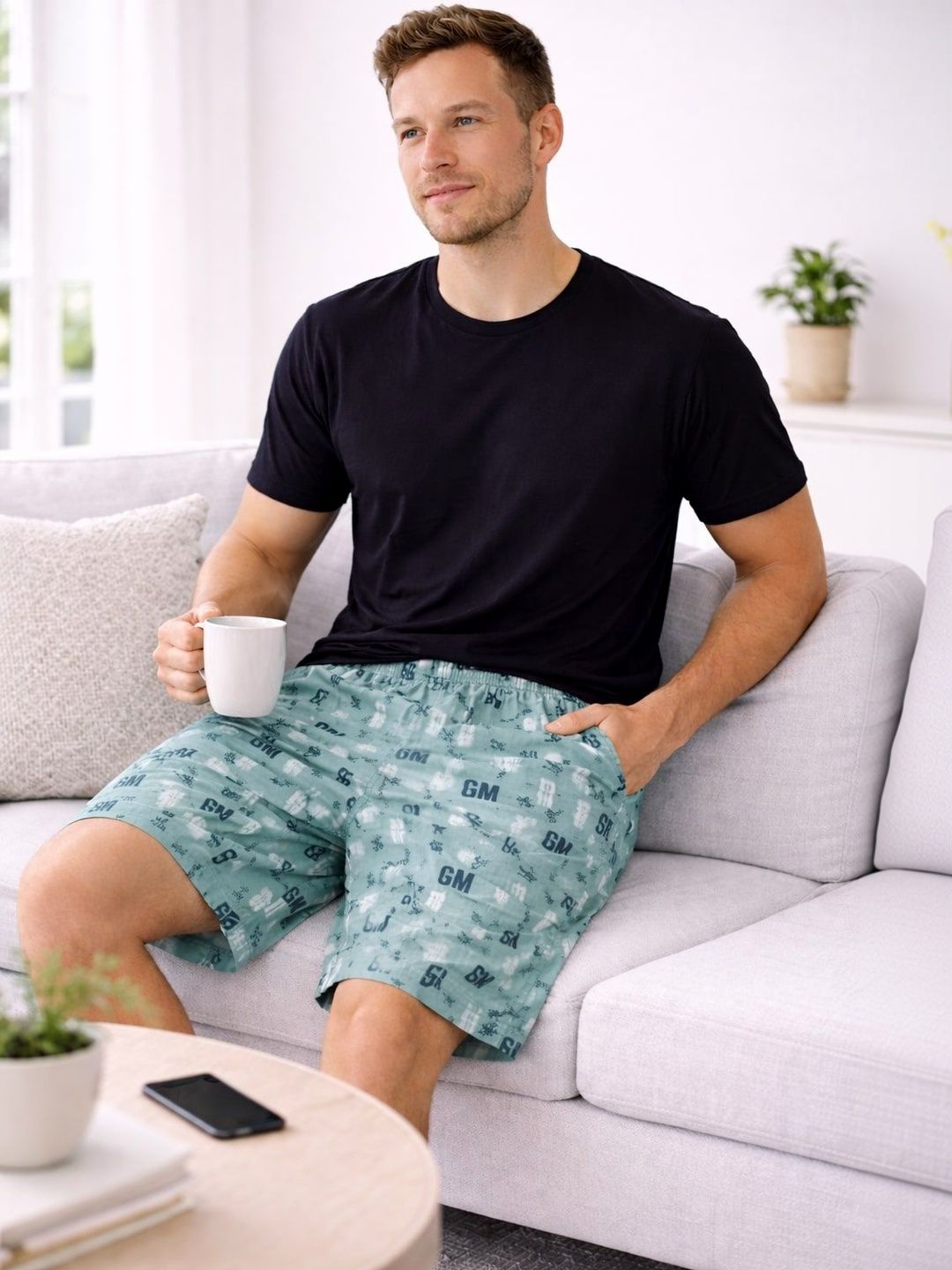 Mast & Harbour Pack Of 3 Printed Cotton Mid-Rise Boxers-picture-32