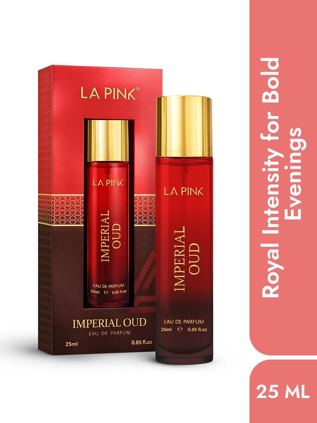 La Pink Unisex Imperial Oud Long Lasting Eau de Parfum - 25 ml-picture-23