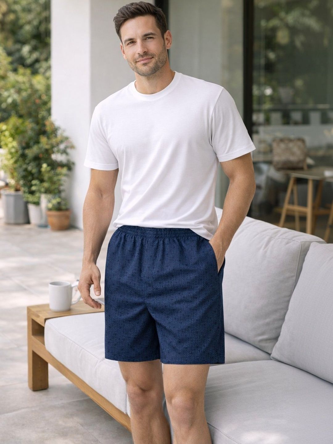 Mast & Harbour Pack Of 2 Printed Cotton Mid-Rise Boxers-image-22