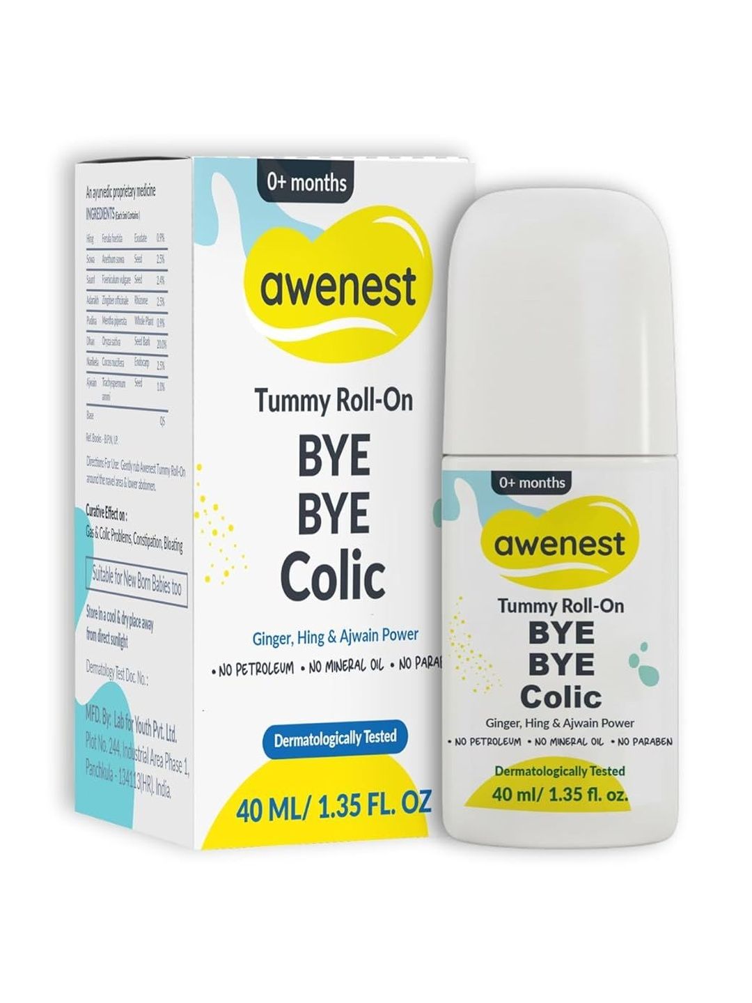 awenest awenest Baby Tummy Roll On- 40 ml