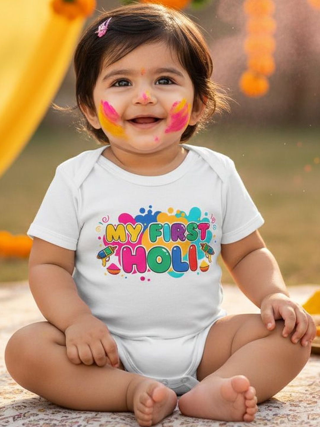 karmikh clothing & lifestyle Unisex Kids Printed Basic Jumpsuit-image-12