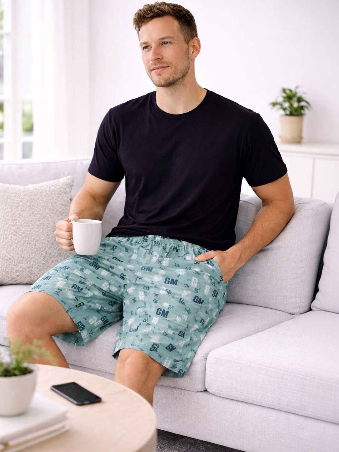 Mast & Harbour Pack Of 3 Printed Cotton Mid-Rise Boxers-picture-35