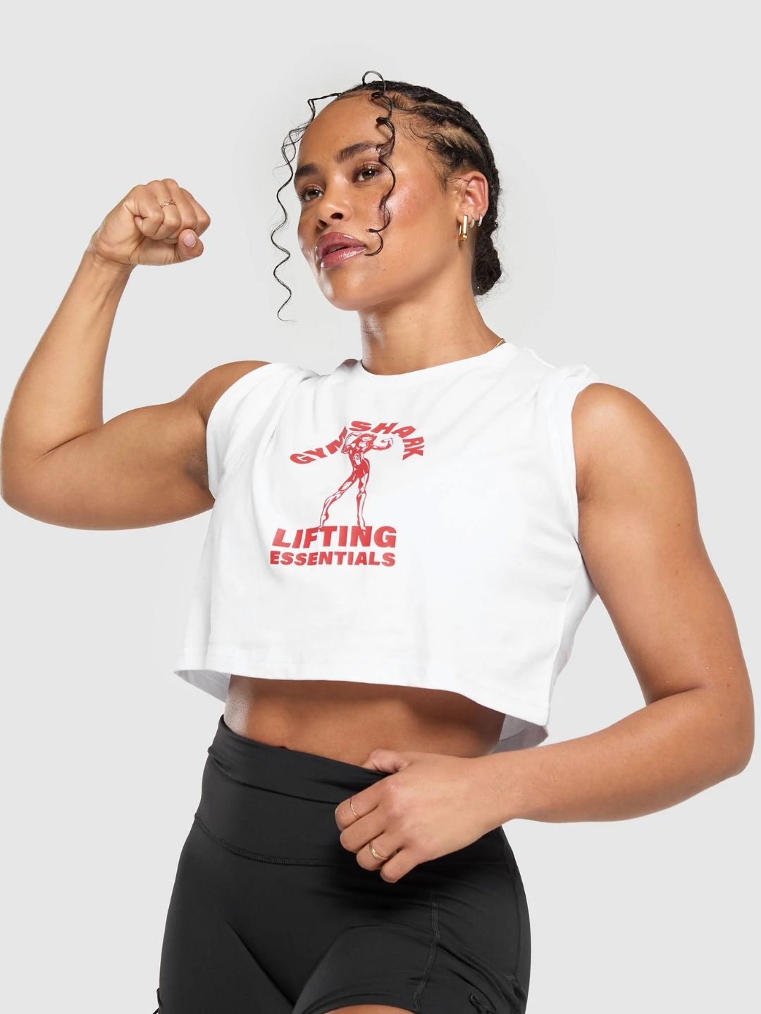Gymshark Printed Pure Cotton Crop Top-picture-33