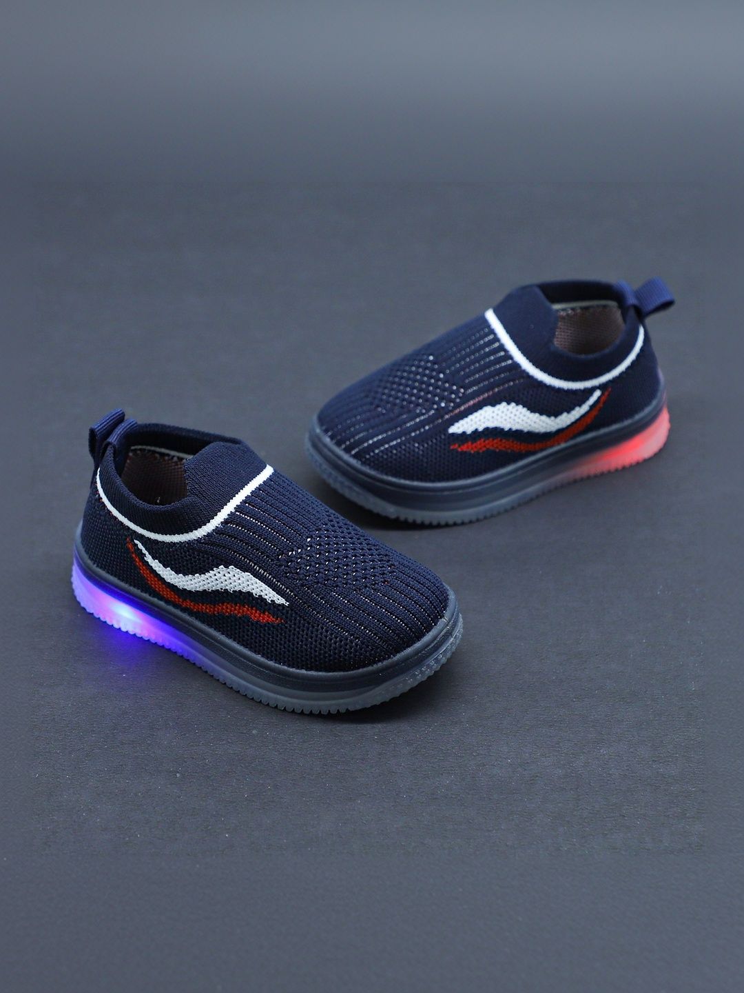 BAESD Unisex Kids Textured Slip-On Sneakers-picture-31