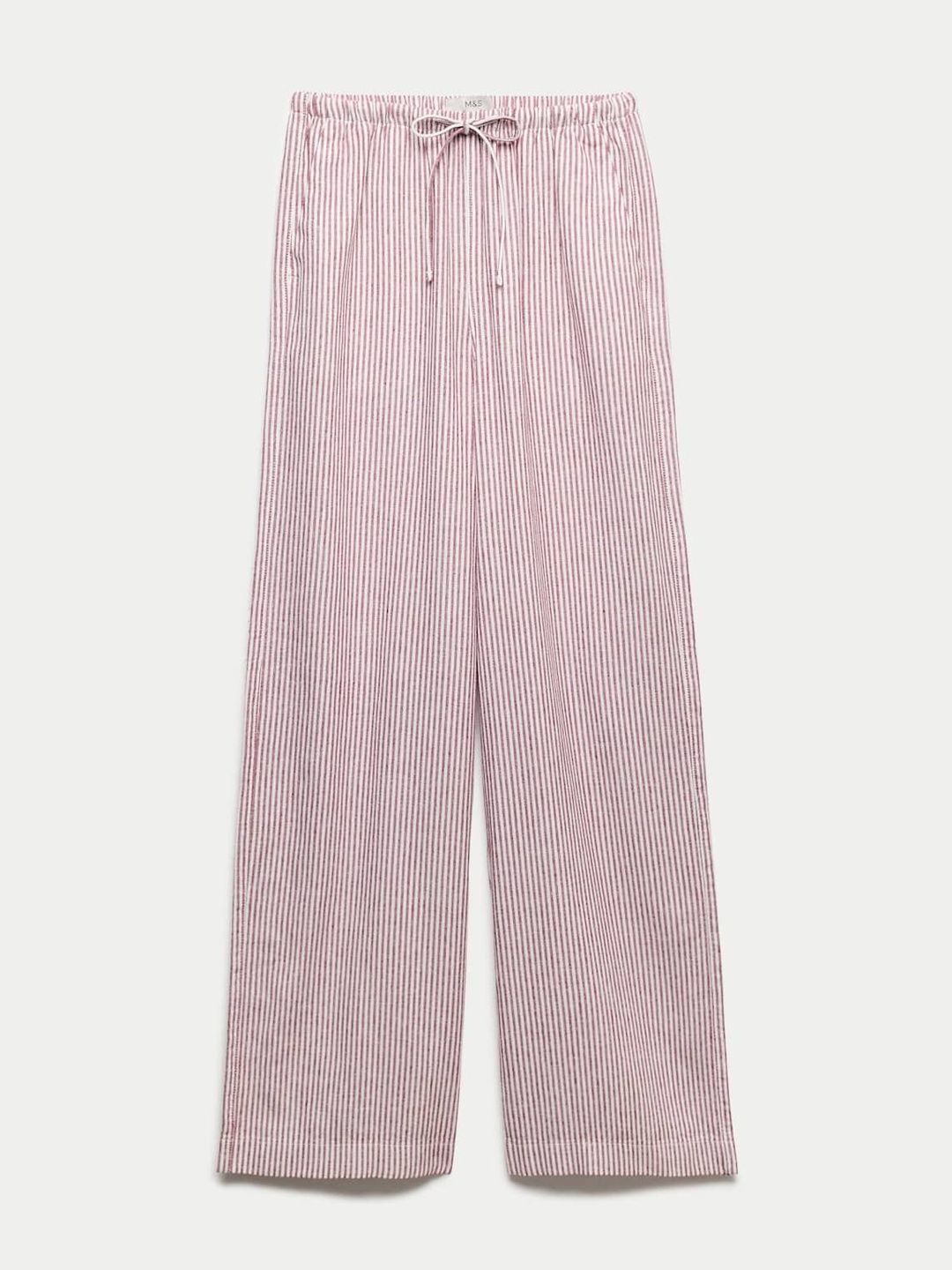 Marks & Spencer Women Striped High-Rise Trousers-picture-17