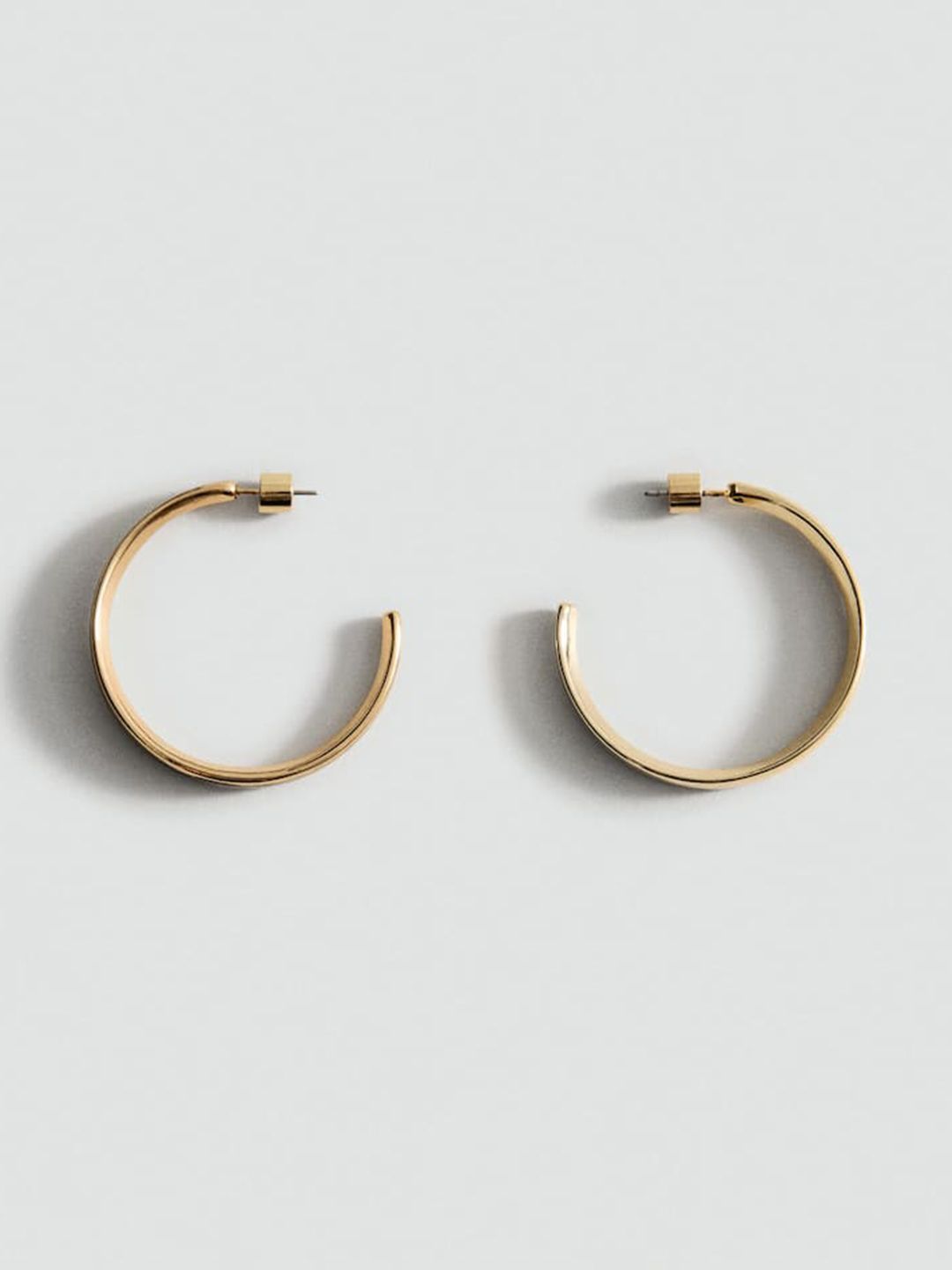 MANGO Contemporary Half Hoop Earrings-picture-16
